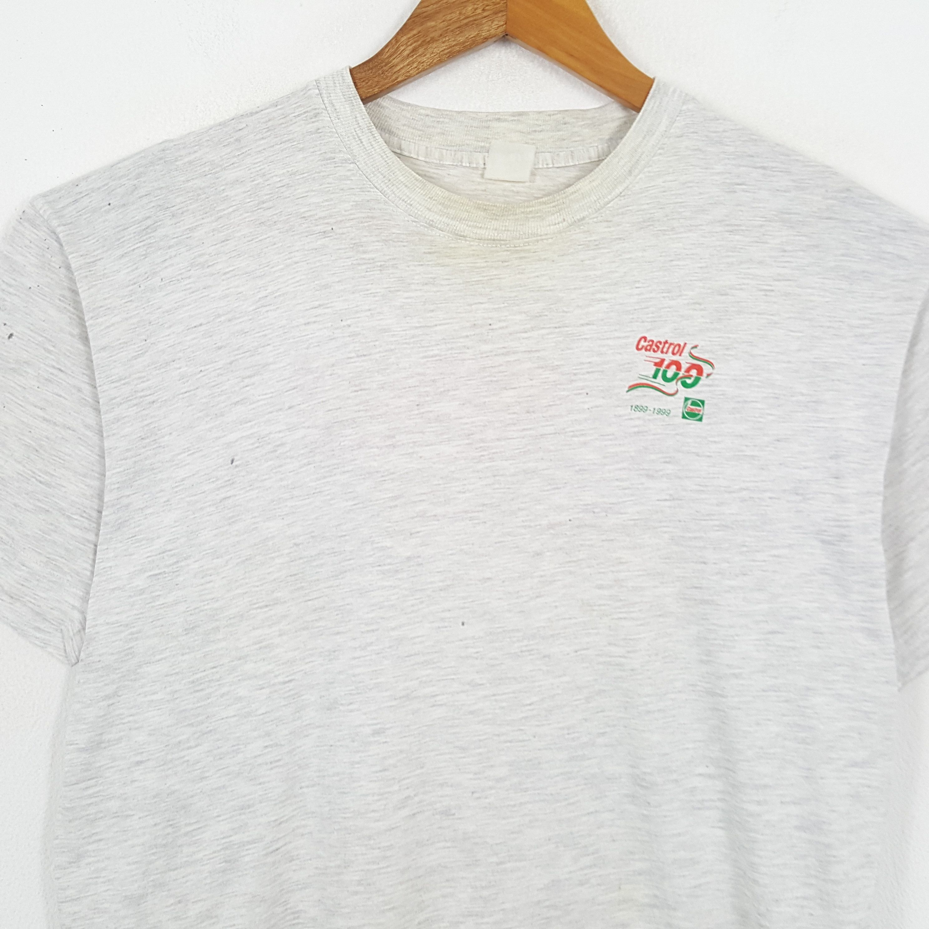 Vintage Vintage CASTROL RACING 100th ANNIVERSARY Oil Racing T-Shirt Size US L / EU 52-54 / 3 - 4 Thumbnail