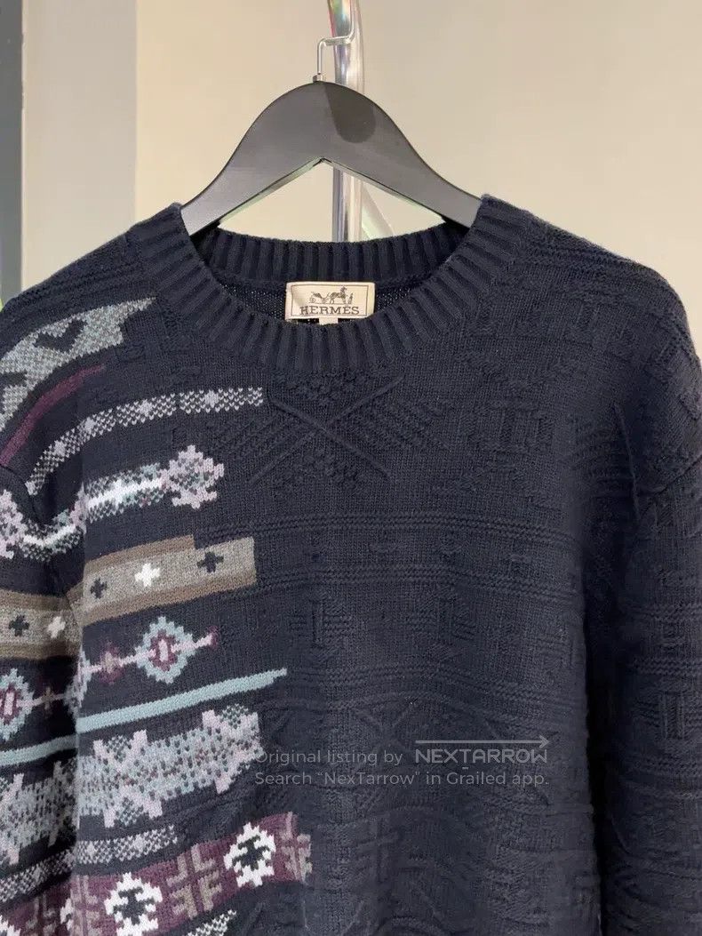 Hermes Hermes Autumn and winter pullover sweater Size US S / EU 44-46 / 1 - 2 Thumbnail