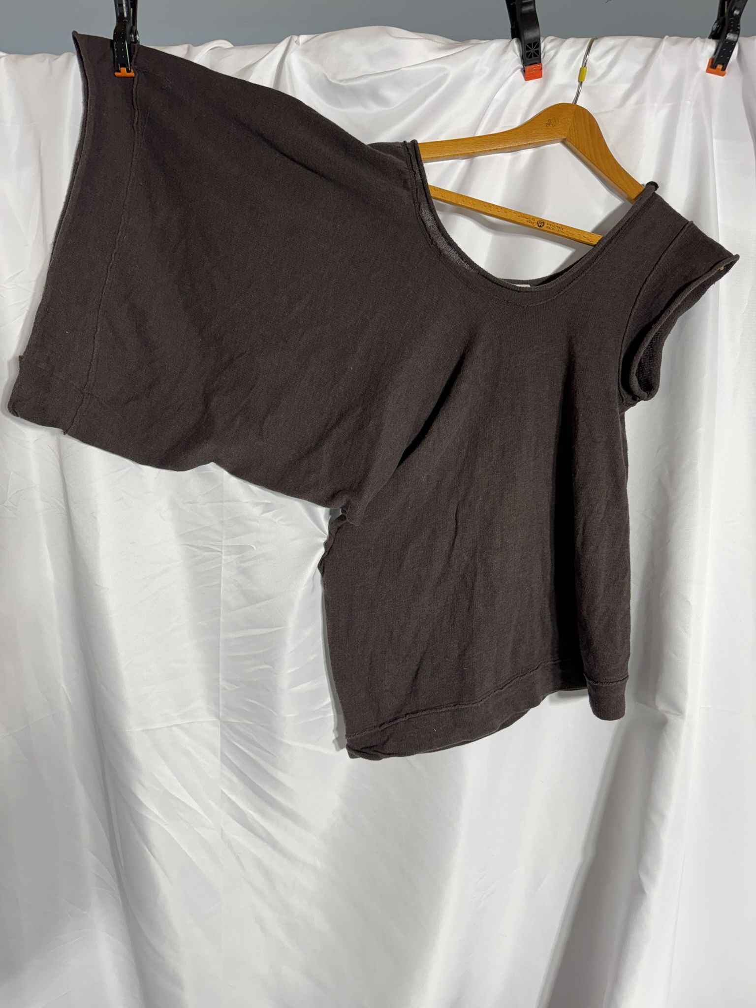 Y's Y's YOHJI YAMAMOTO Size 3 Deconstructed Top Brown Size M / US 6-8 / IT 42-44 - 6 Thumbnail