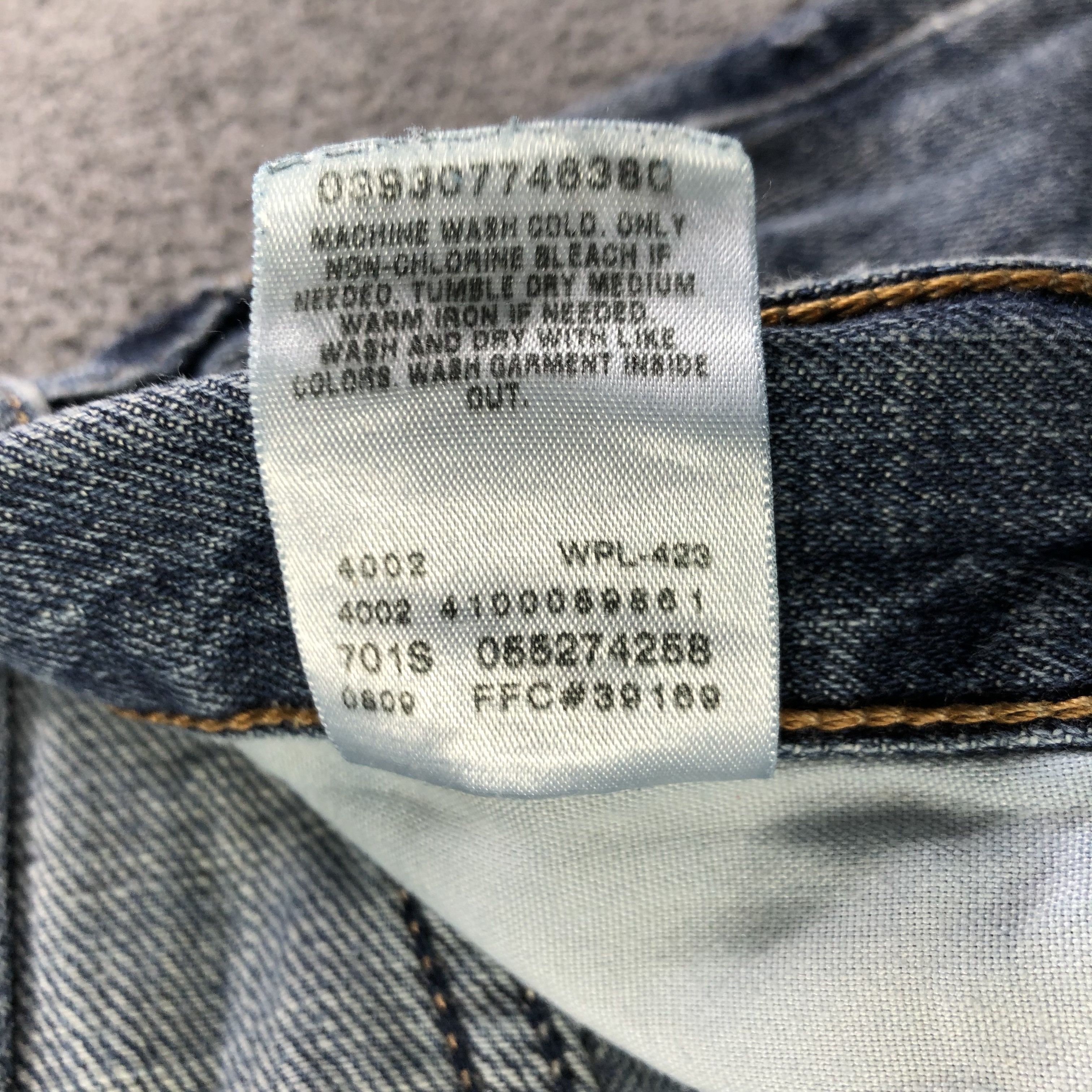 Levi's Vintage Blue Wash Levis 527 Jeans-J3536 Size US 31 - 11 Thumbnail