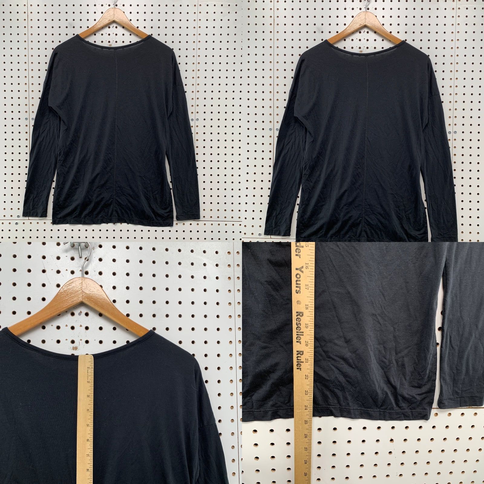 Nike Nike Active Shirt Womens Small Black Dri-Fit Long Sleeve Run Workout Size S / US 4 / IT 40 - 8 Thumbnail