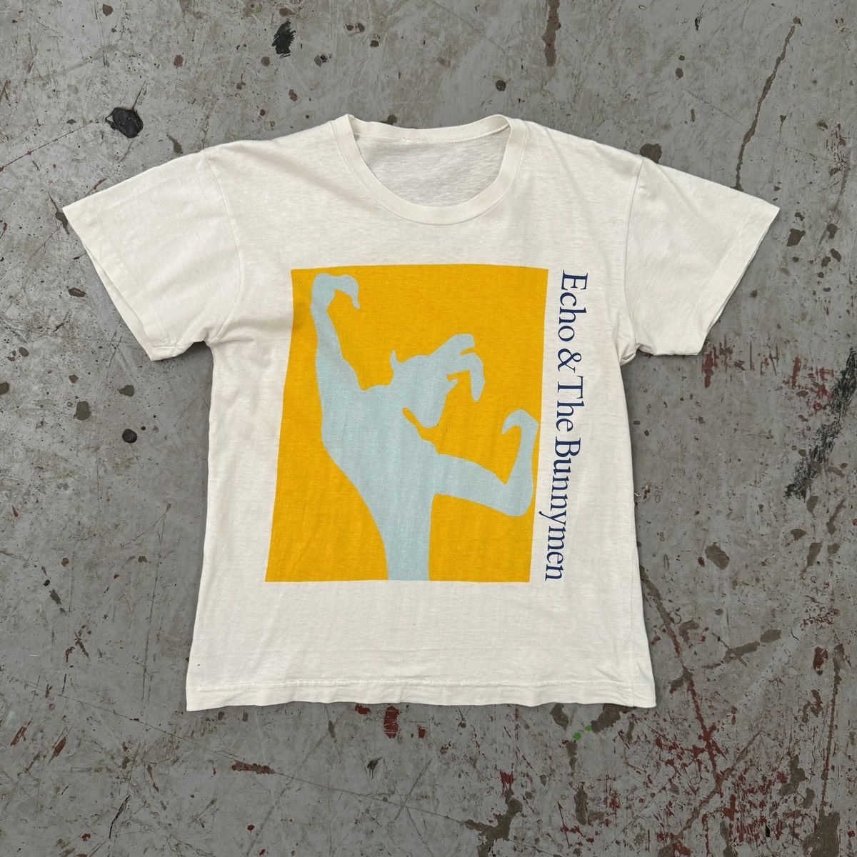 Band Tees × Vintage Vintage early 90’s Echo and the Bunnymen T-shirt S/M Size US M / EU 48-50 / 2 - 1 Thumbnail