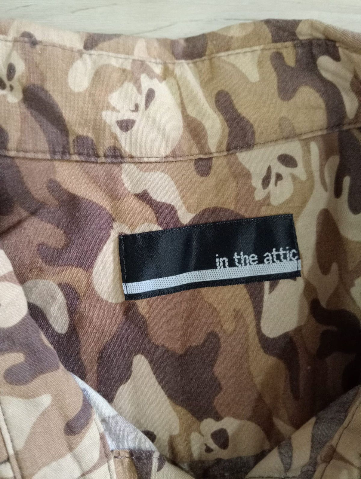 In The Attic In The Attic skull fullprint button up shirt Size US S / EU 44-46 / 1 - 3 Thumbnail