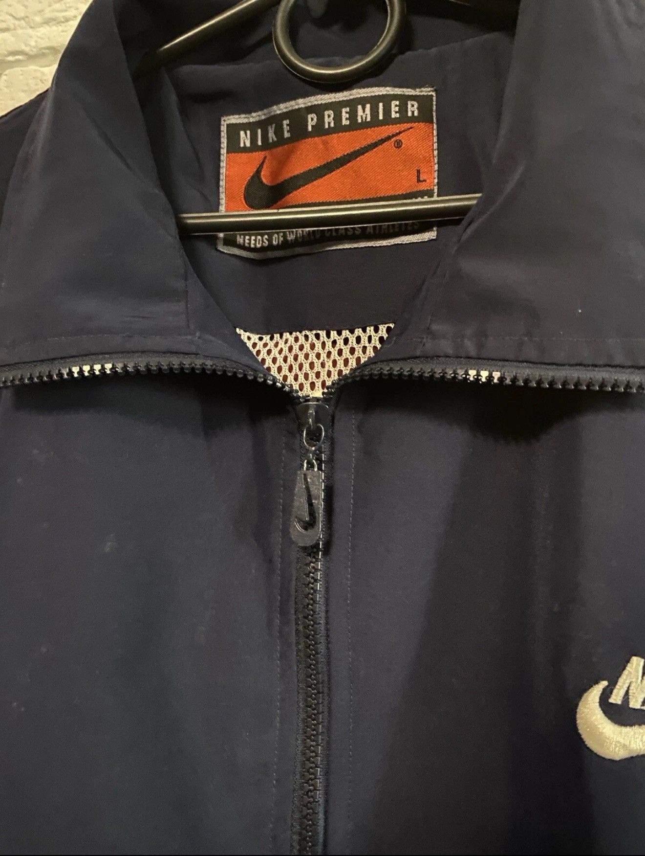 Nike Vintage Oversize Nike Full Zip Track Jacket Sz L Size US L / EU 52-54 / 3 - 3 Thumbnail
