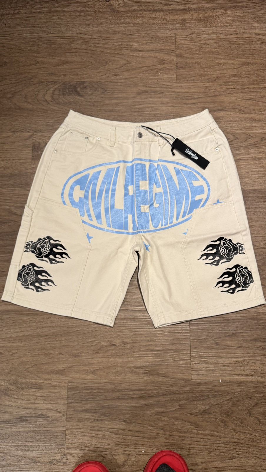 Civil Regime Civil Regime Graphic Shorts – Size 34 Size US 34 / EU 50 - 1 Thumbnail