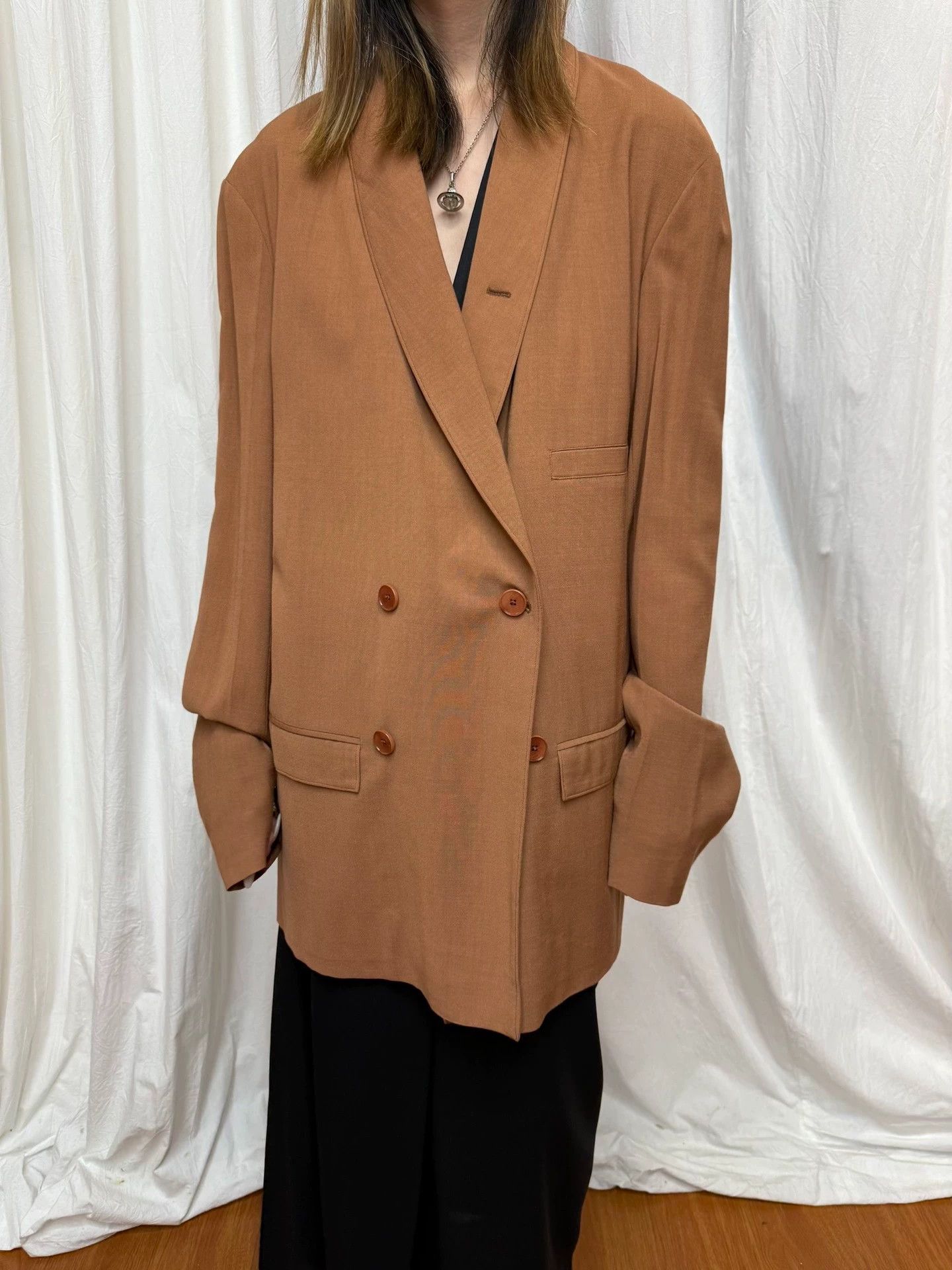 Lemaire Lemaire Double-Breasted Suit Rust XS New with Tags Size XS / US 0-2 / IT 36-38 - 4 Thumbnail
