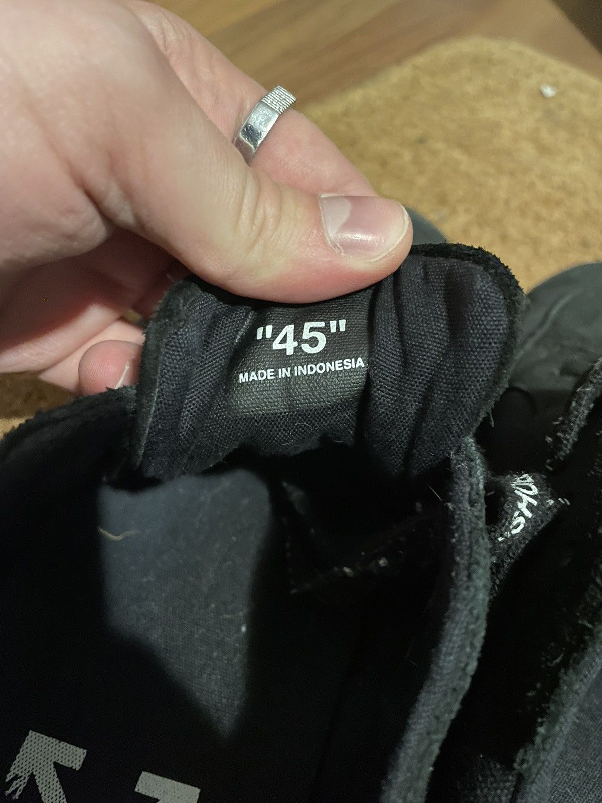 Off-White Off-white Low Volcanized Sneakers Size US 12 / EU 45 - 5 Thumbnail