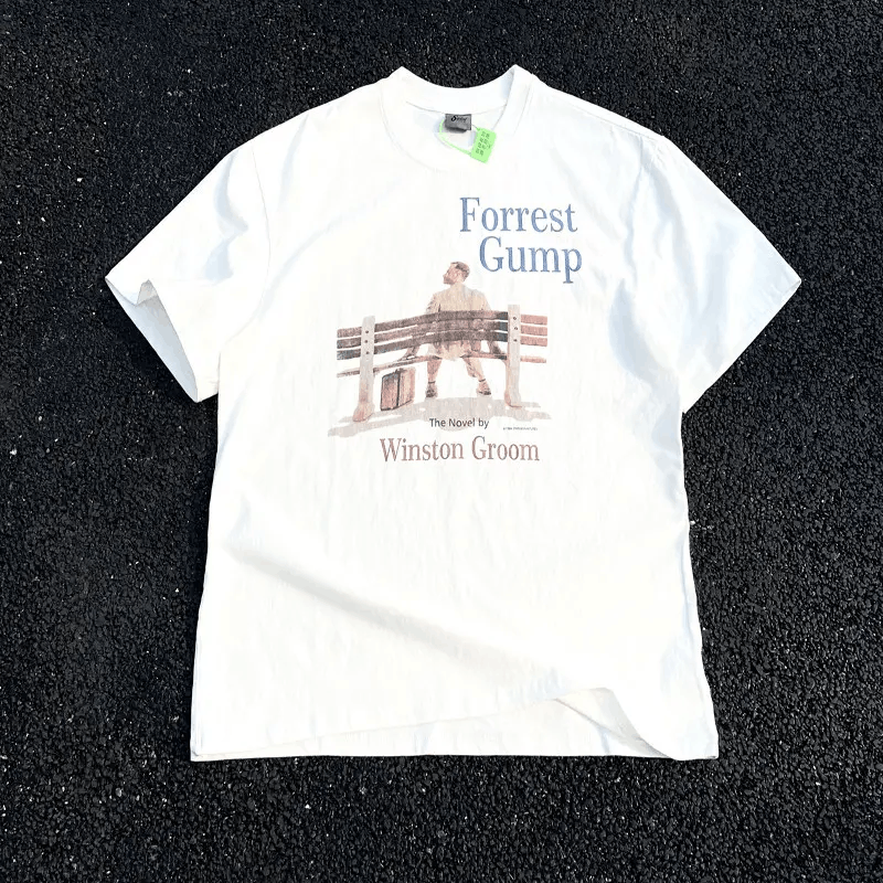 Japanese Brand × Vintage Forrest Gump Edition Printed Tshirt Size US L / EU 52-54 / 3 - 3 Thumbnail