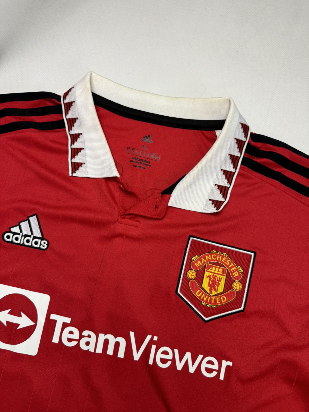 Adidas Rare Adidas Manchester United Soccer jersey y2k Size US XL / EU 56 / 4 - 7 Thumbnail