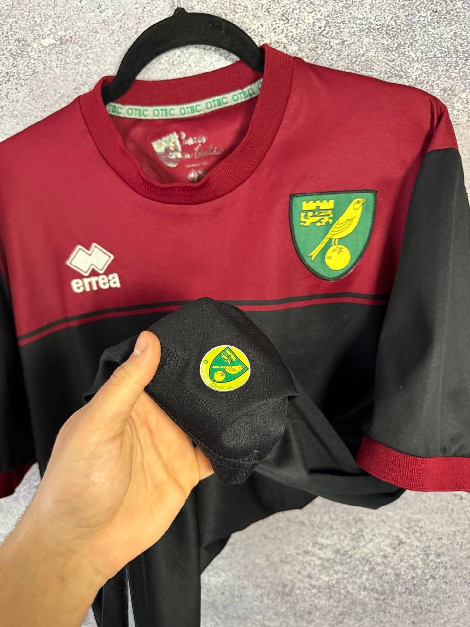 Errea × Vintage Vintage Norwich City 2014/15 Errea Soccer Jersey XL Size US XL / EU 56 / 4 - 11 Thumbnail