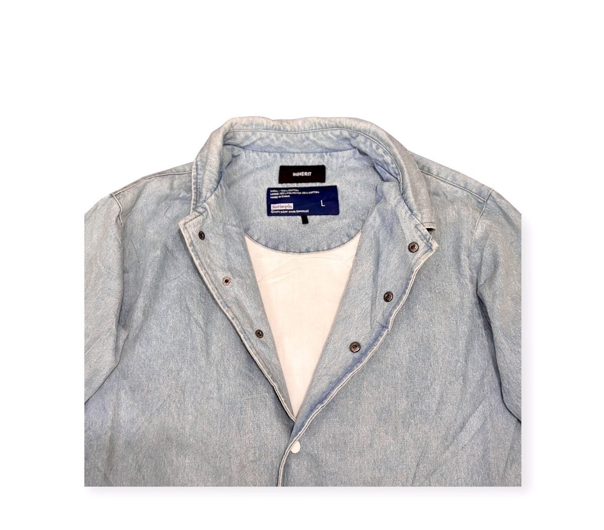 Mark Gonzales x INHERIT jacket