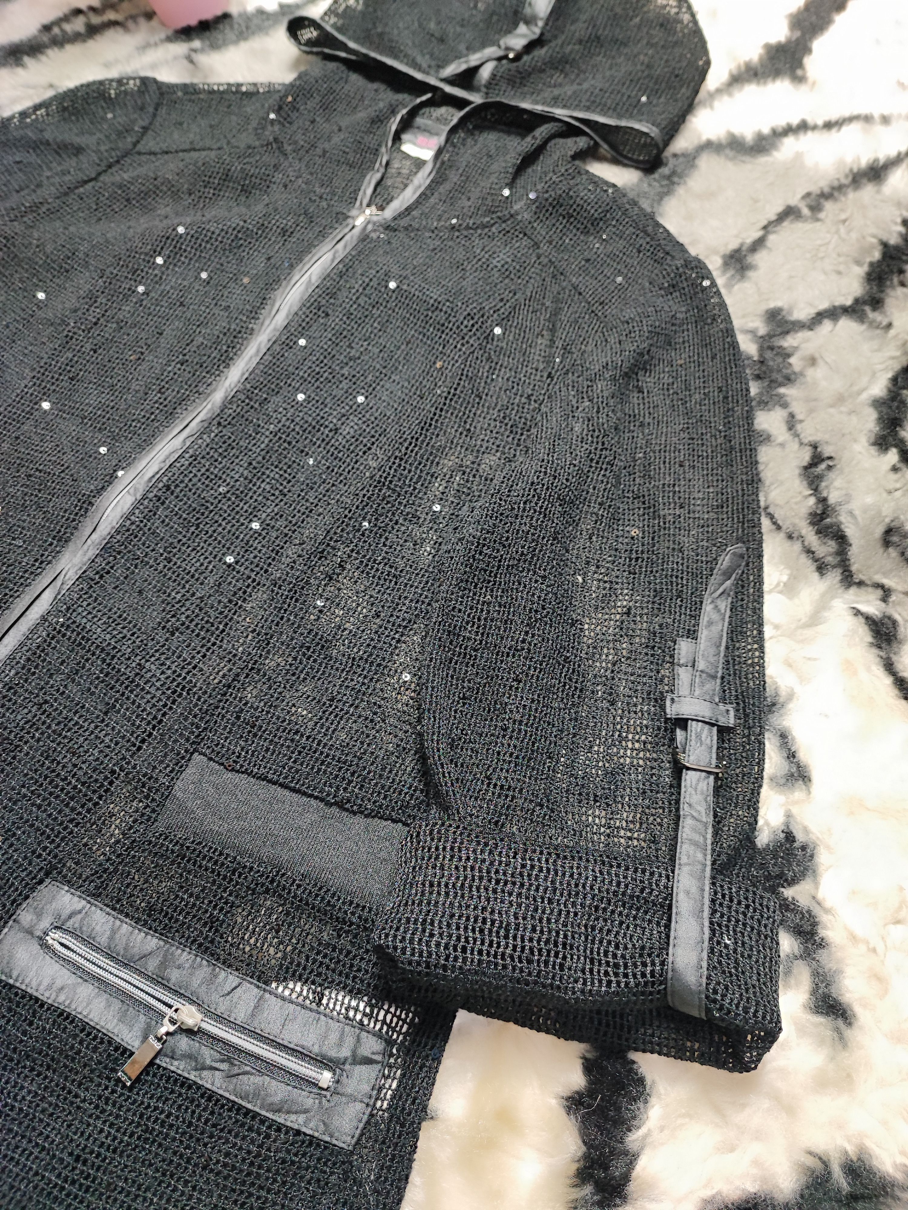 Japanese Brand UEL Mesh Net Zip Hoodie Size US S / EU 44-46 / 1 - 8 Thumbnail