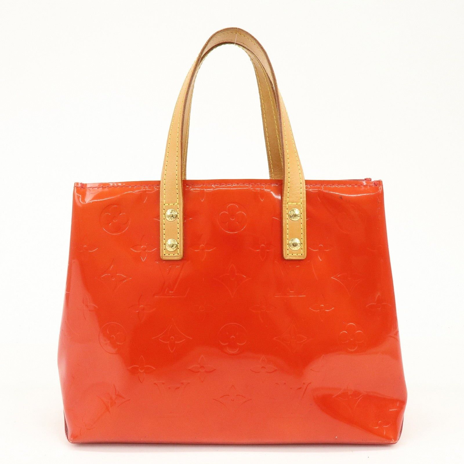 Louis Vuitton Louis Vuitton Monogram Vernis Lead PM Tote Orange Size ONE SIZE - 2 Thumbnail