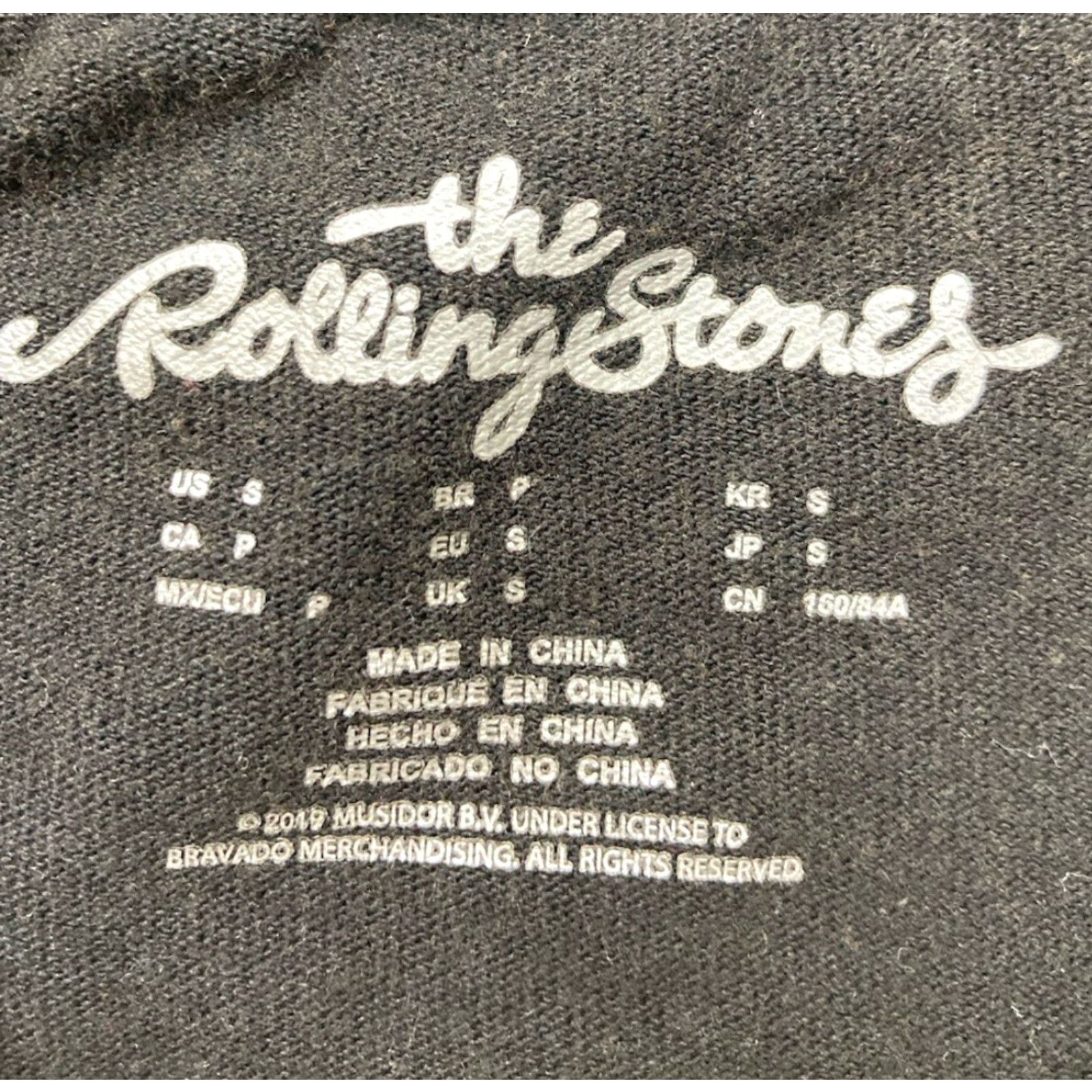 Vintage VINTAGE The Rolling Stones T-Shirt Women Small Black Music Size S / US 4 / IT 40 - 5 Thumbnail