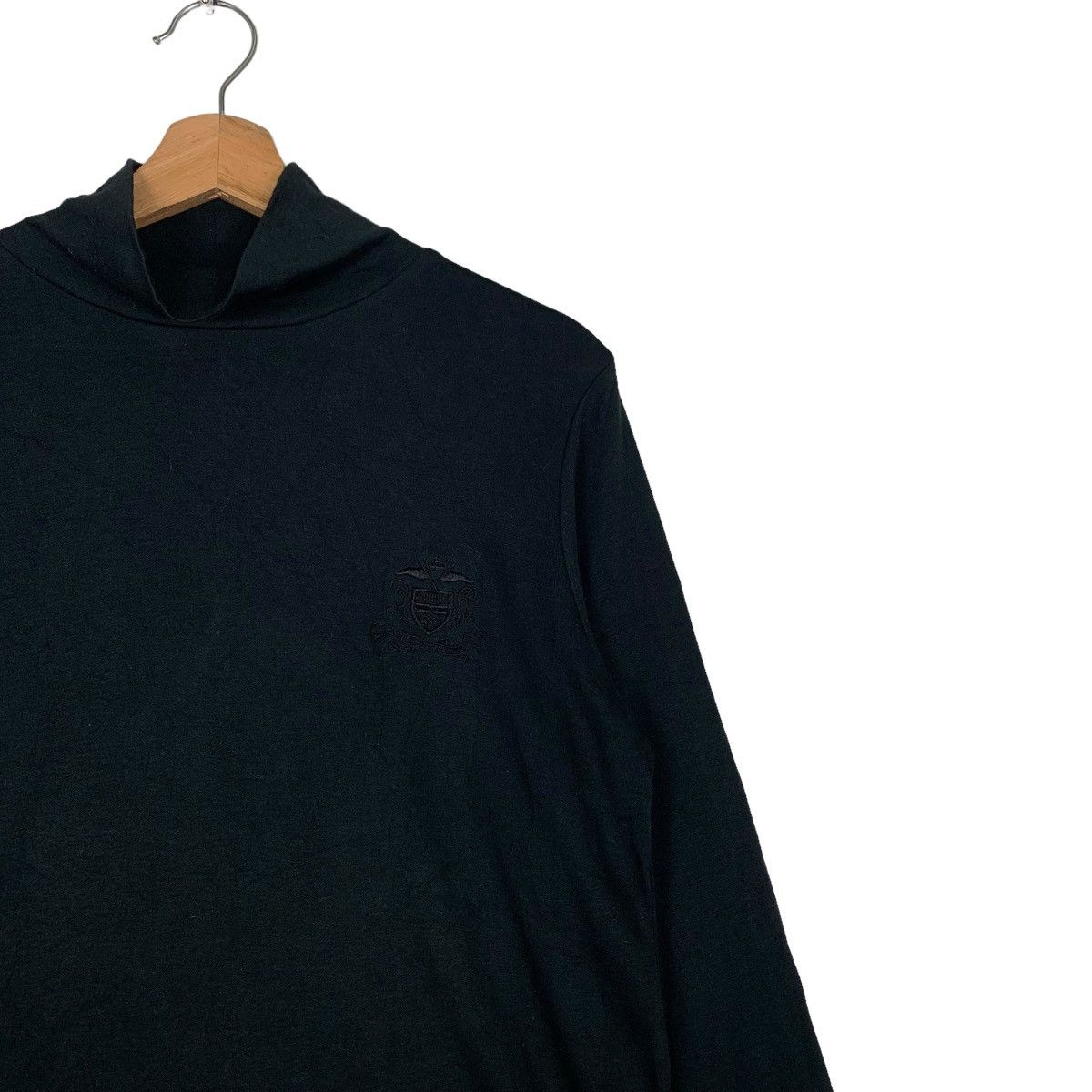 DKNY DKNY Black Plain Turtle Neck Long Sleeve T Shirt #0345-C16 Size US M / EU 48-50 / 2 - 6 Thumbnail