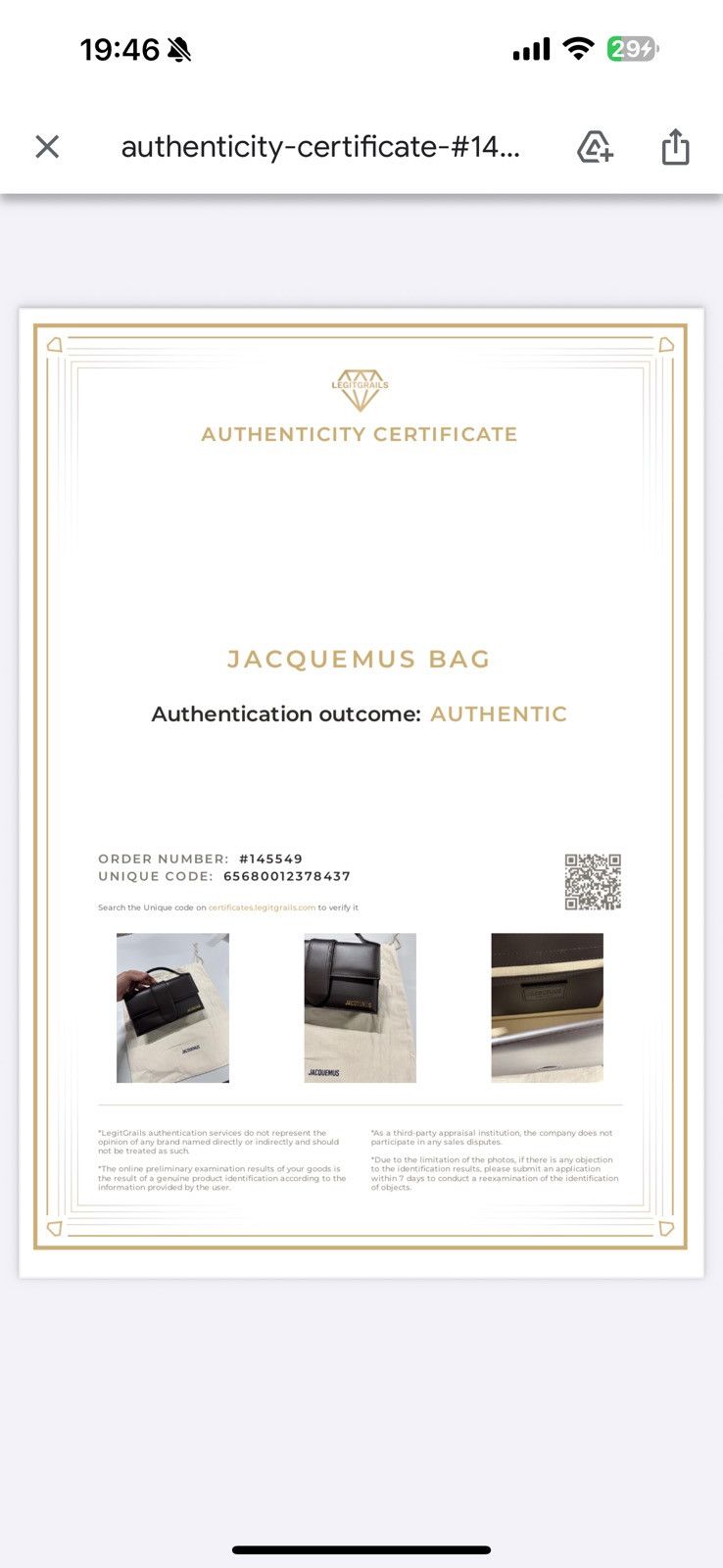 Jacquemus Jacquemus Le Grand Bambino Shoulder Bag Size ONE SIZE - 5 Thumbnail