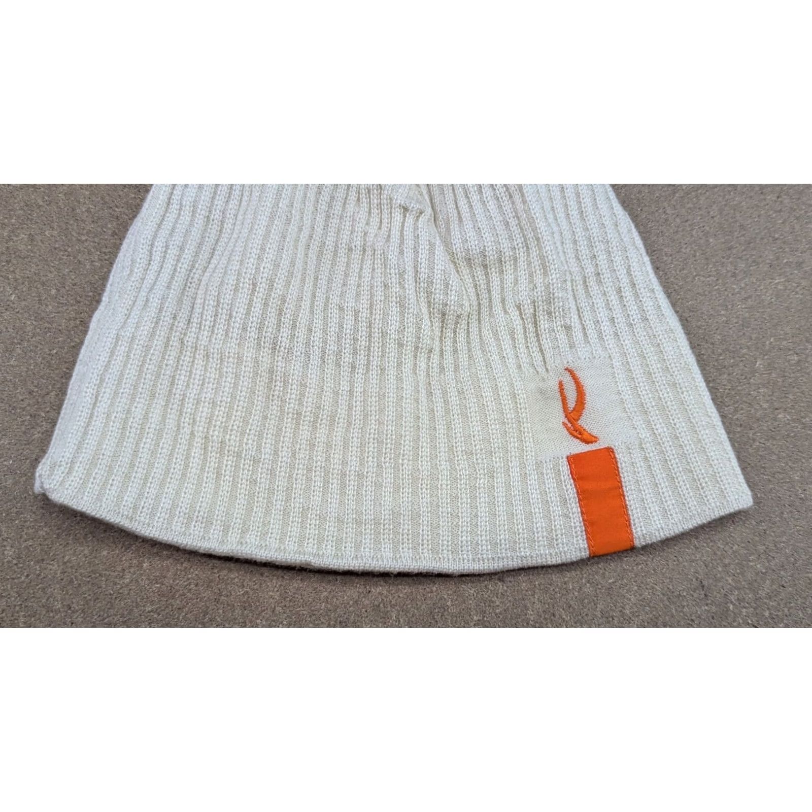 KJUS Kjus Beanie Hat Unisex Adults M Wool Blend Lined Lightweight Thermal White Size ONE SIZE - 2 Thumbnail