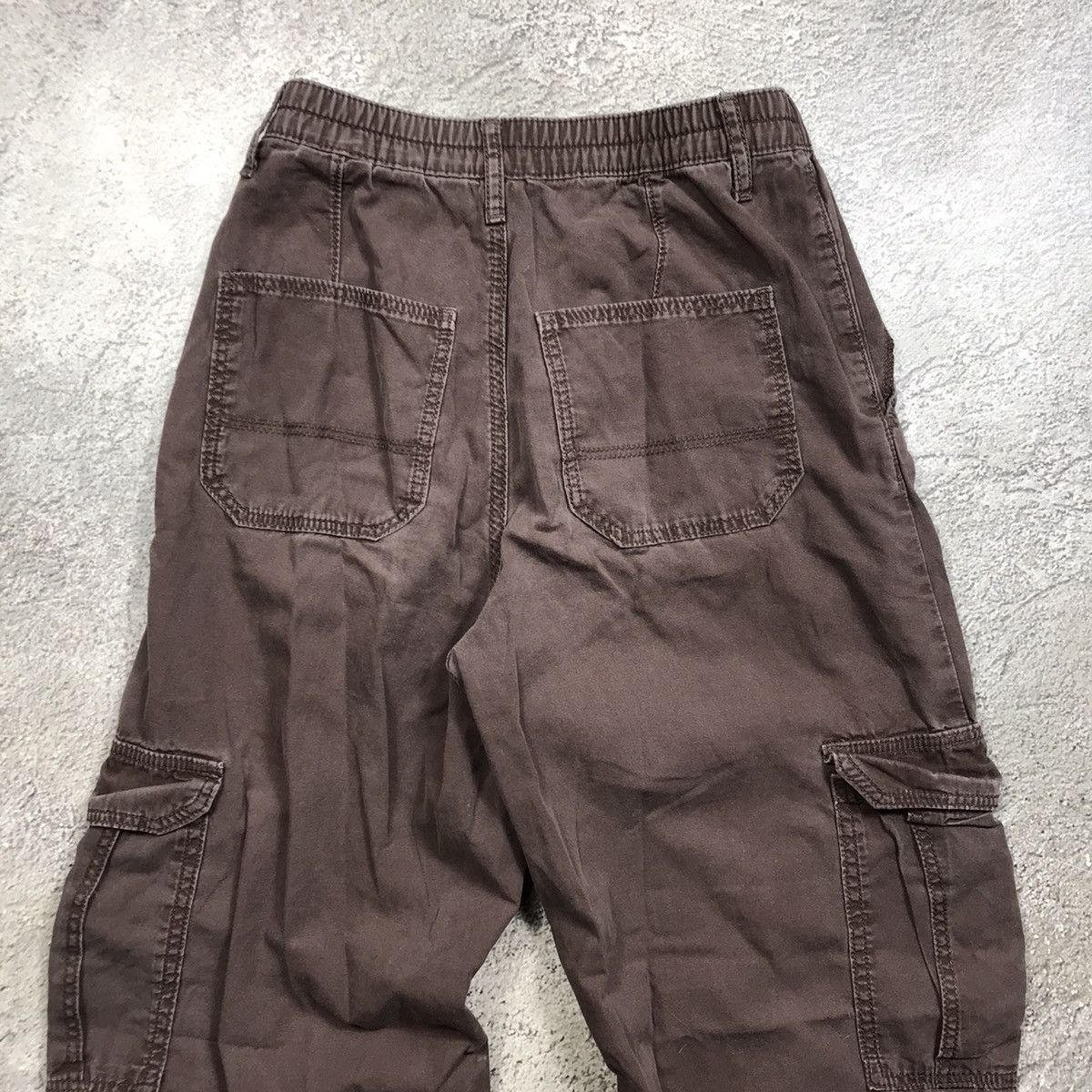 Japanese Brand VINTAGE CARGO PANTS FLARED PARACHUTE SPRING JAPAN 90S Size 24" / US 00 / IT 34 - 7 Thumbnail