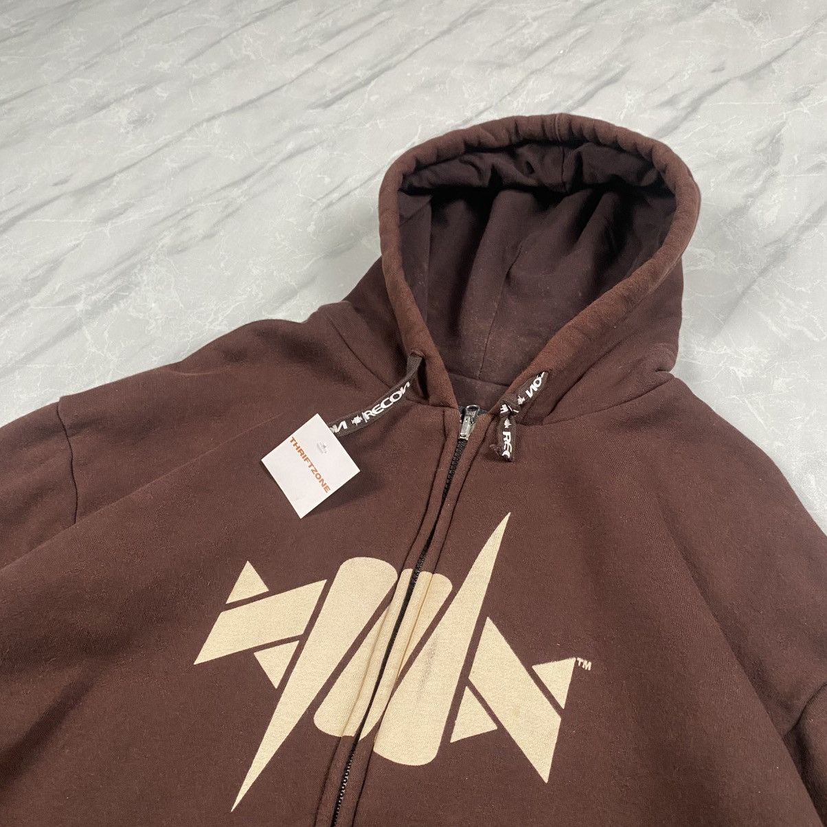 Recon Rare y2k Recon Heavy Hooded Zip Up Sweater Jacket Size US L / EU 52-54 / 3 - 3 Thumbnail