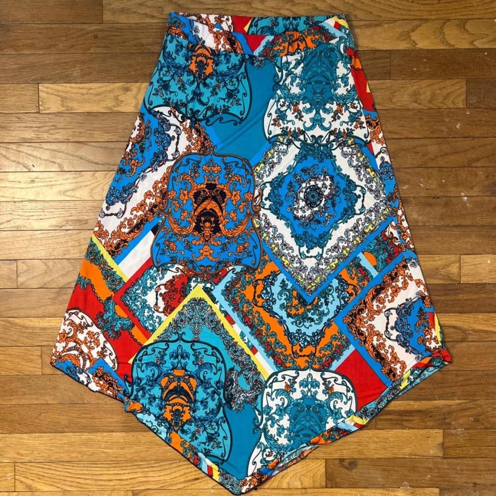 Other vibrant psychedelic maxi skirt Size 30" / US 8 / IT 44 - 3 Thumbnail