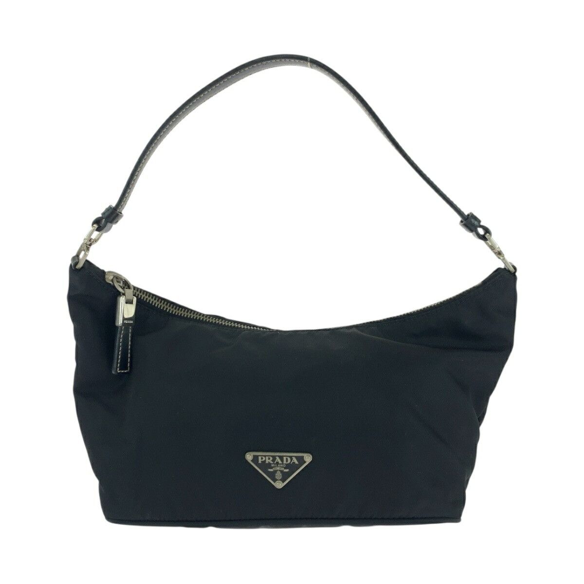 Prada Prada Prada Tessuto Triangle Logo Plate Nylon Handbag Others Handbag Size ONE SIZE - 1 Thumbnail