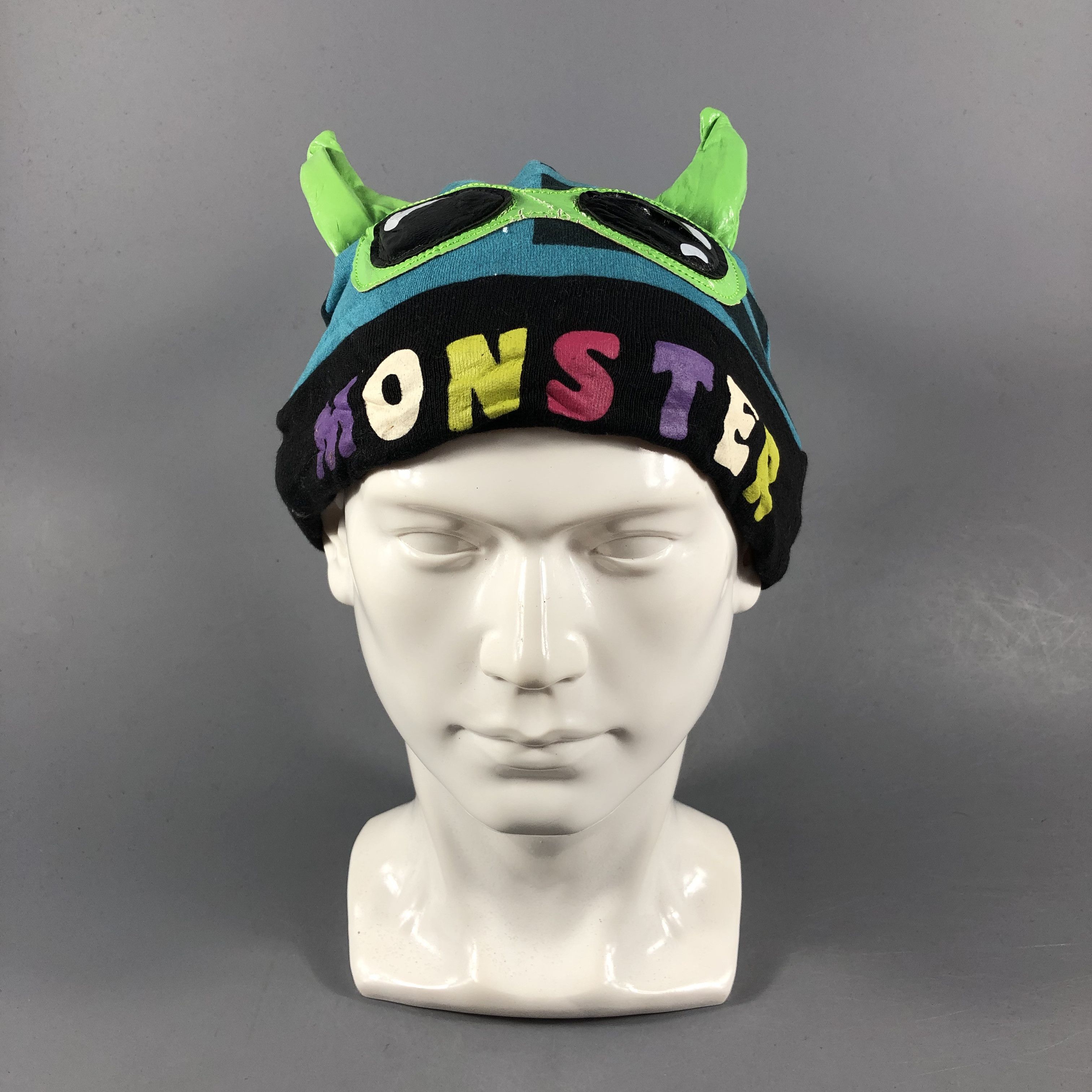 Vintage Monster Devil Ear Beanie Snowcap Snow Hat B1027 Size ONE SIZE - 1 Thumbnail