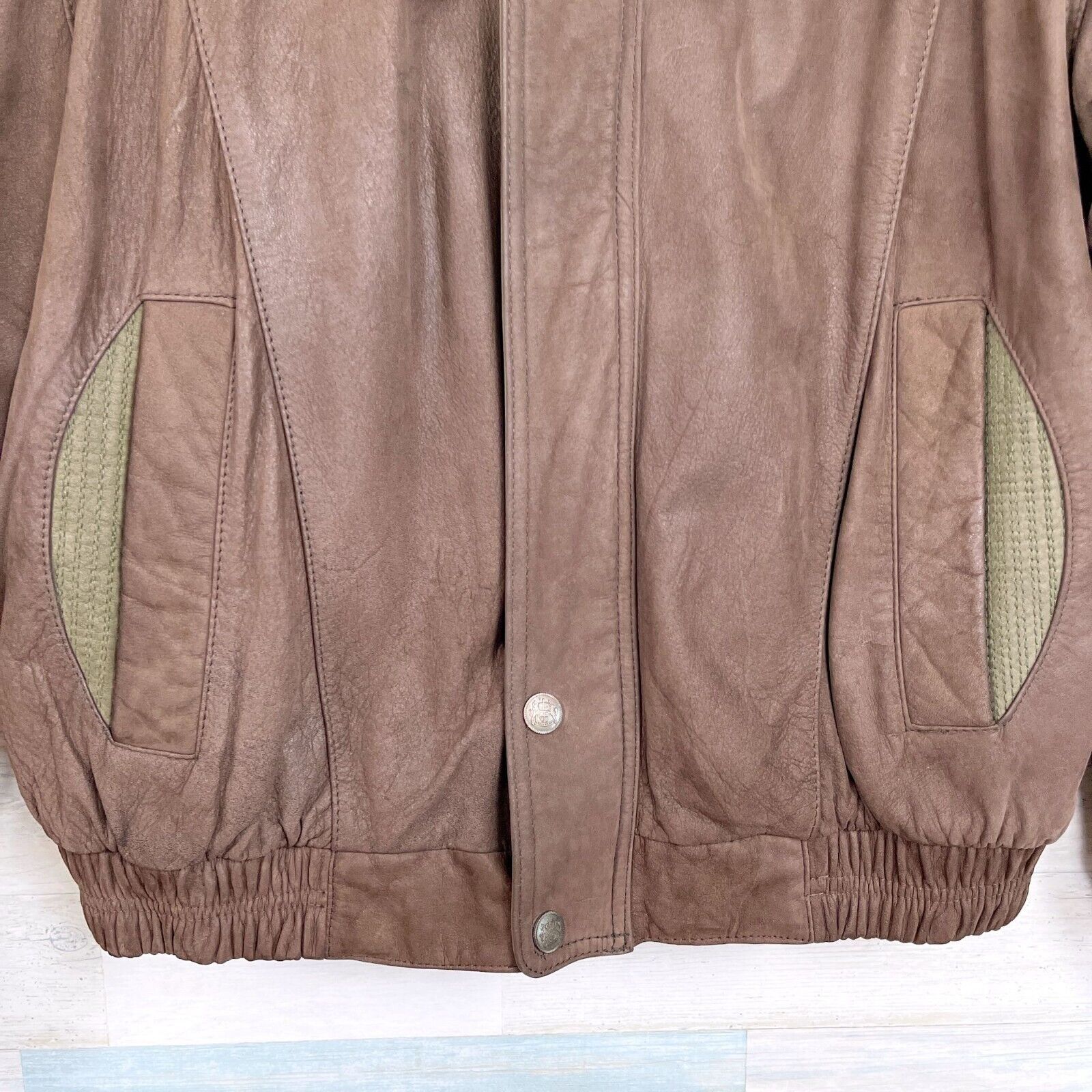Members Only Members Only VTG Soft Genuine Leather Jacket Brown Mens L Size US M / EU 48-50 / 2 - 3 Thumbnail