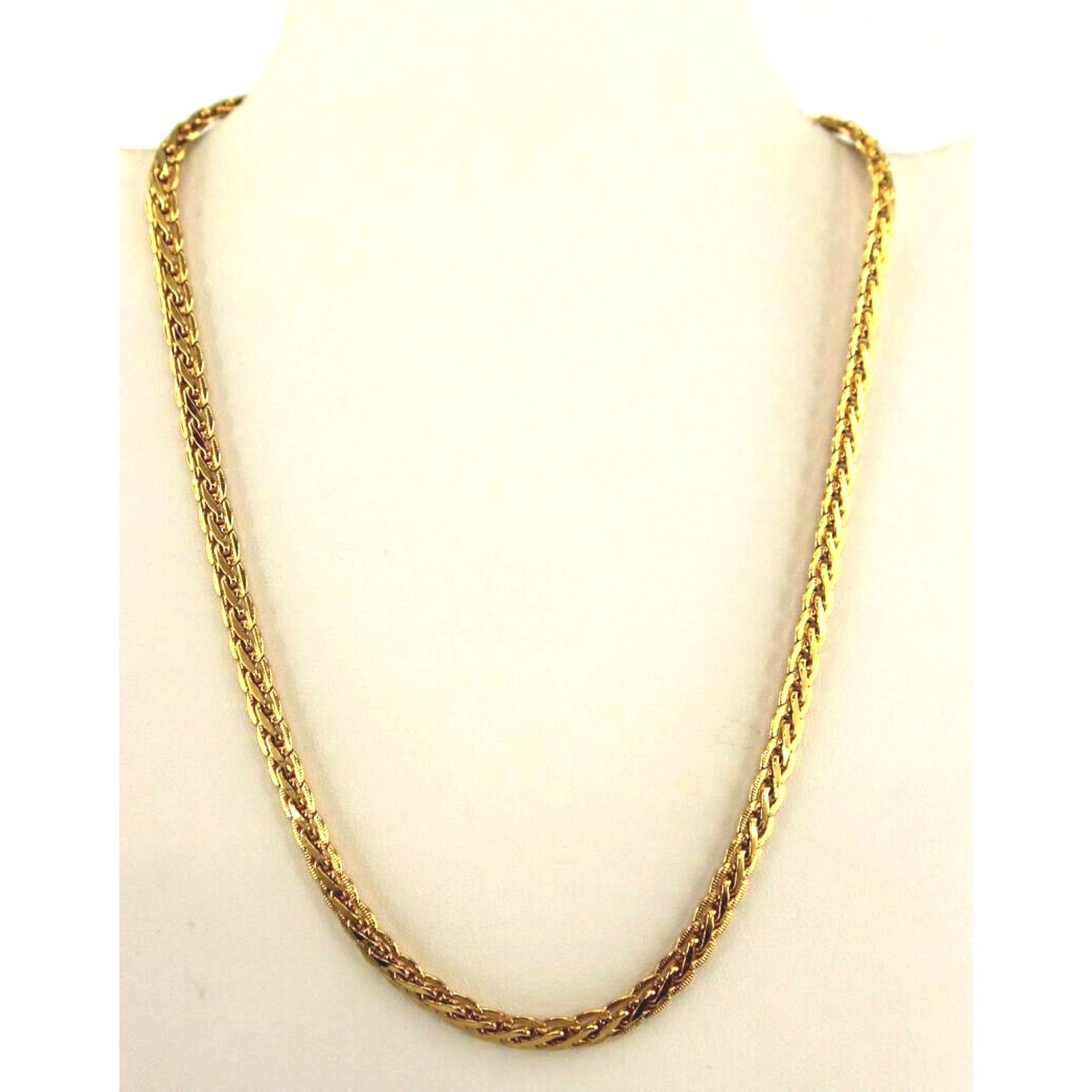 Other Classic Napier Goldtone Twist Design Chain Necklace Size ONE SIZE - 1 Thumbnail