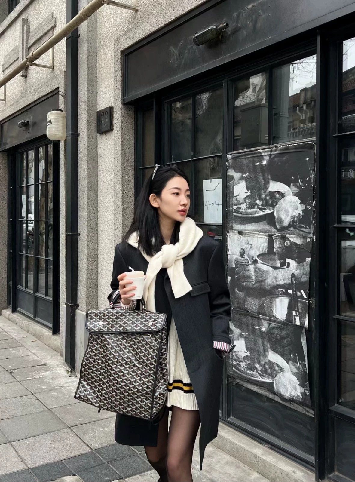 Thom Browne Thom Browne Rare Colorblock Mid & Dark Gray Coat Size 0 Size XS / US 0-2 / IT 36-38 - 9 Thumbnail
