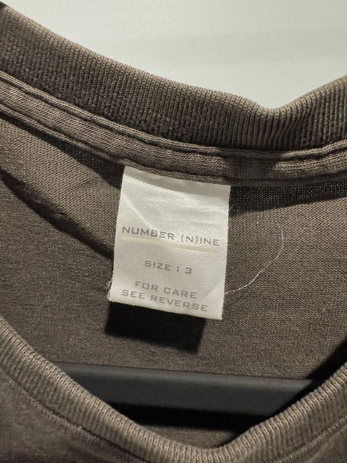 Number (N)ine Number (N)ine Mystery White Boy tee Size US L / EU 52-54 / 3 - 2 Thumbnail