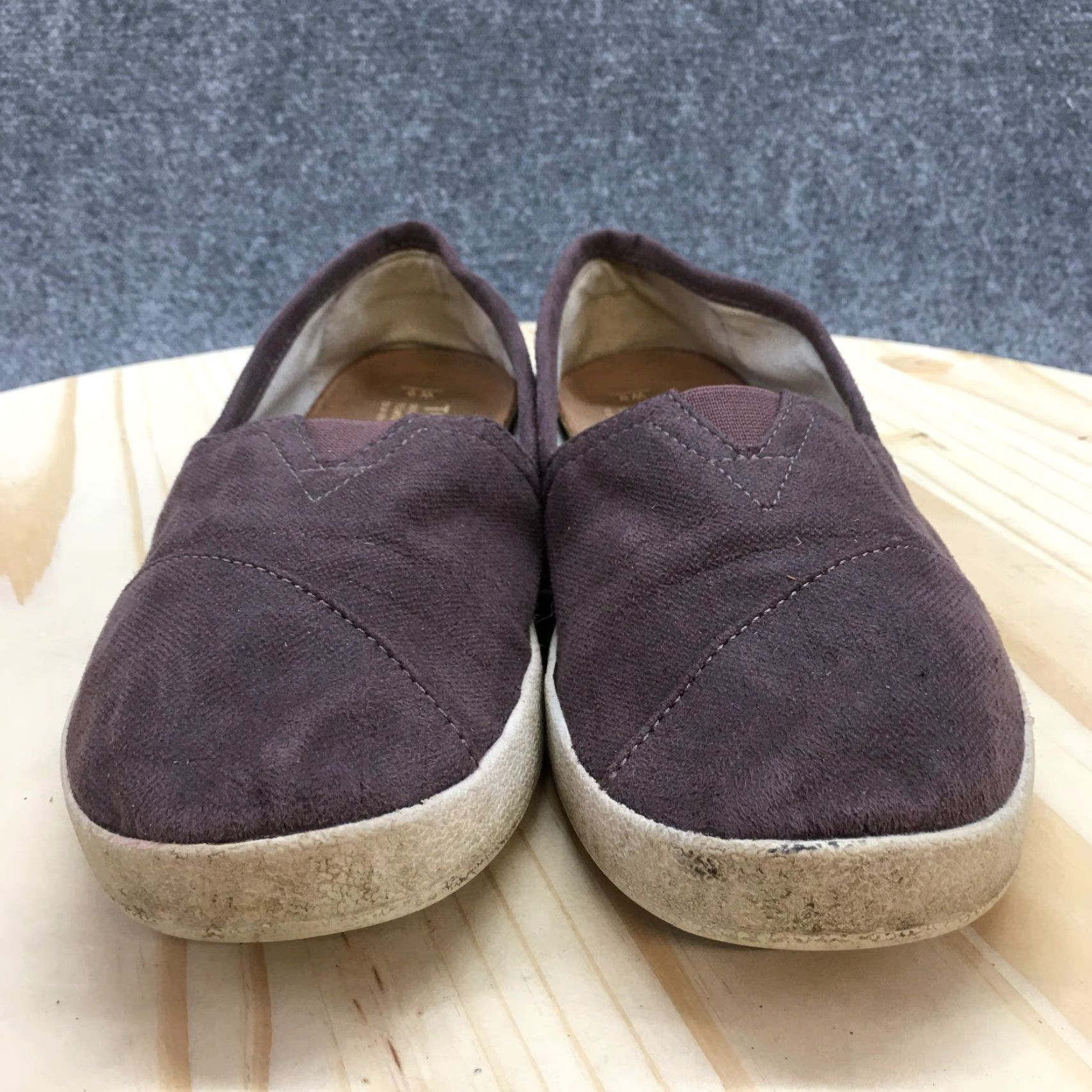 Toms TOMS Shoes Womens 9 Casual Slip-On Flats Comfort Purple Fabric Low Top Size M / US 6-8 / IT 42-44 - 5 Thumbnail