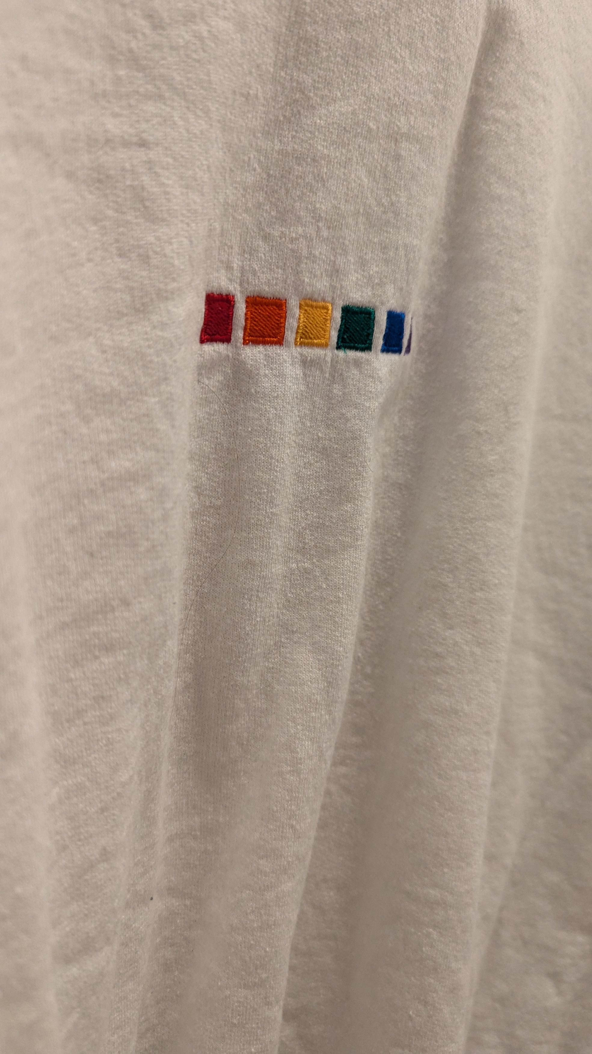 Gildan Embroidered Rainbow Squares Unisex Sweatshirt Size US M / EU 48-50 / 2 - 5 Thumbnail