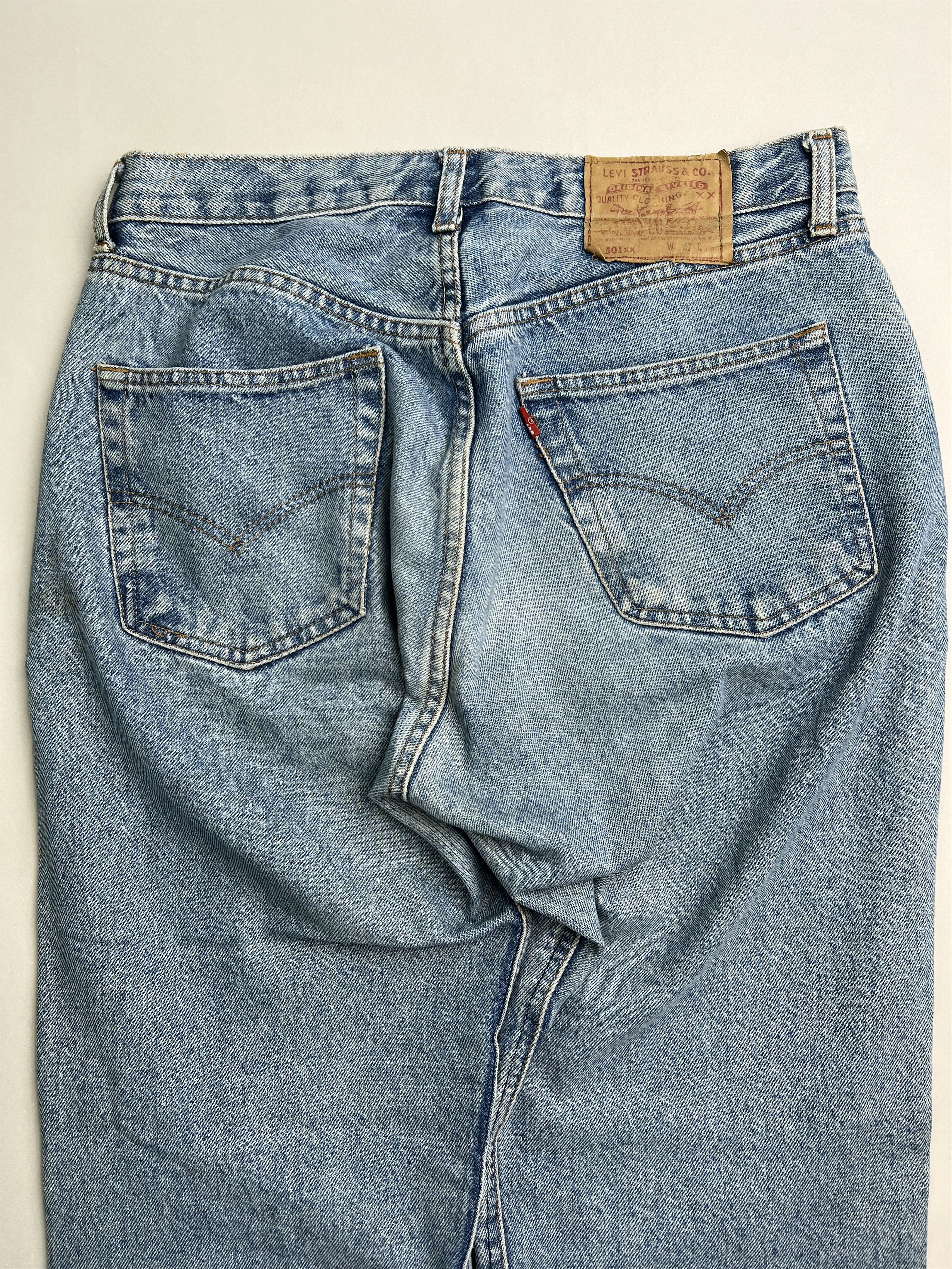 Levi's × Levi's Vintage Clothing × Vintage Levis 501 Xx Vintage Jeans Medium Wash 1970S Made In Usa W32 Size US 32 / EU 48 - 8 Thumbnail