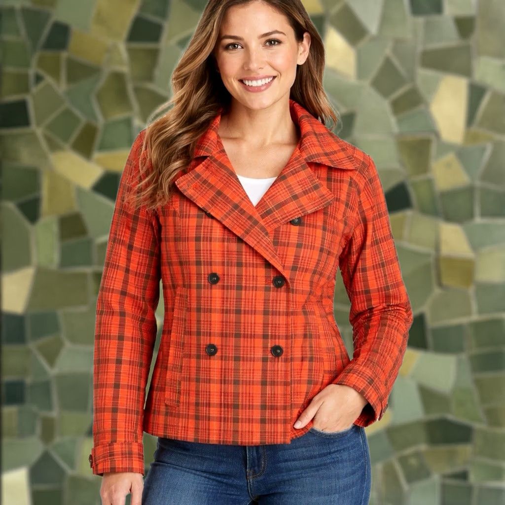 The North Face The North Face Jacket Womens M Plaid Zip Close Double Breasted HyVent Waterproof Short Sleeve Long Sleeve Casual Travel Workwear Size M / US 6-8 / IT 42-44 - 1 Thumbnail