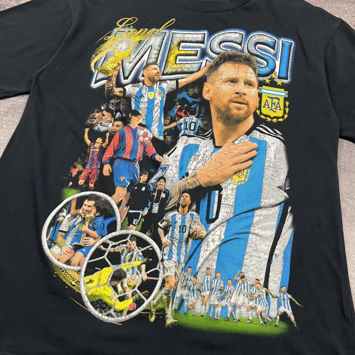 Marino Morwood Messi 10 Marino Morwood T Shirt Size US L / EU 52-54 / 3 - 4 Thumbnail
