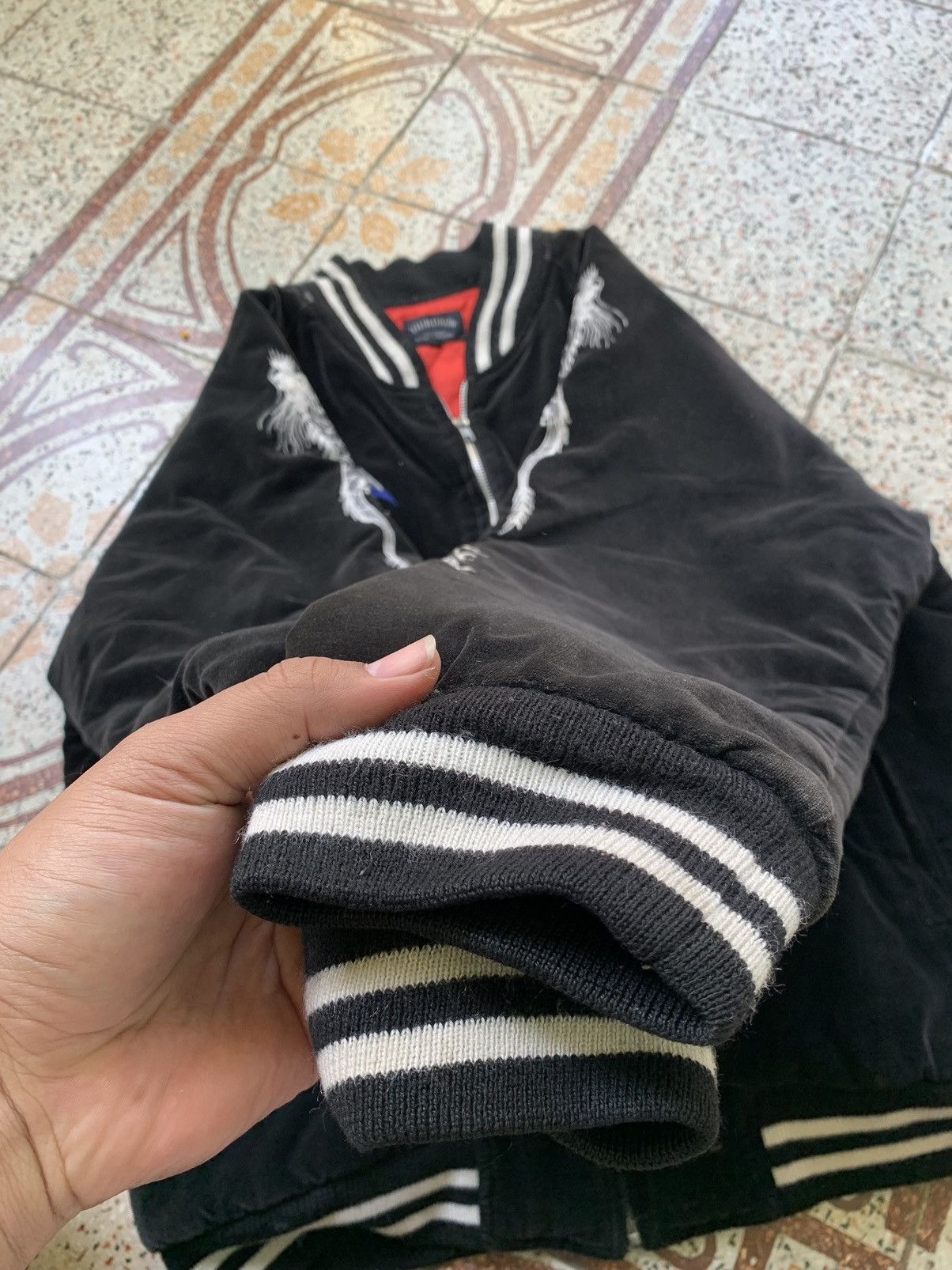 Japanese Brand × Vintage Sukajan velvet tapped Size US L / EU 52-54 / 3 - 4 Thumbnail