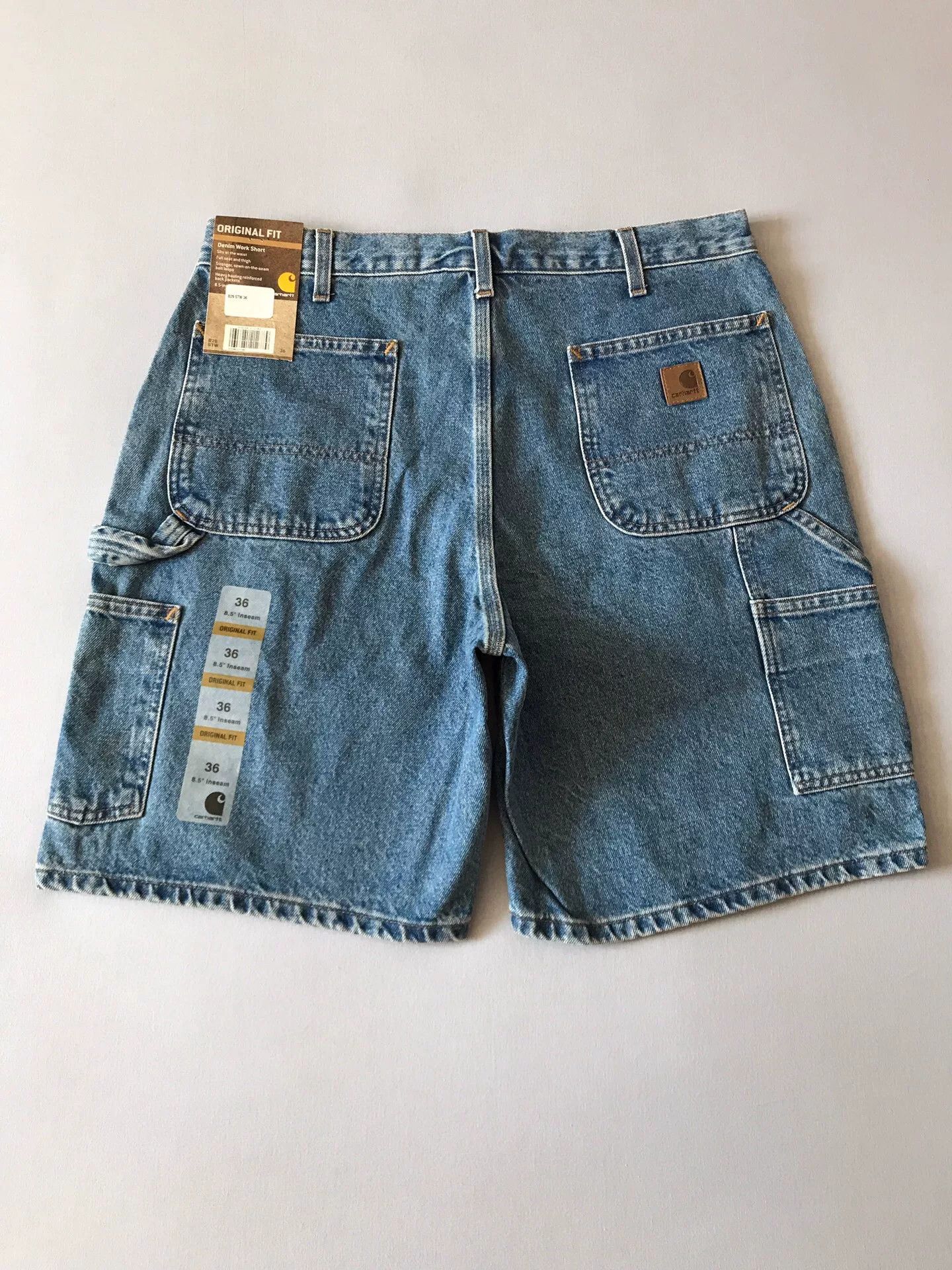 Carhartt Carhartt B29 STW Washed Denim Shorts W36 Size US 36 / EU 52 - 1 Thumbnail
