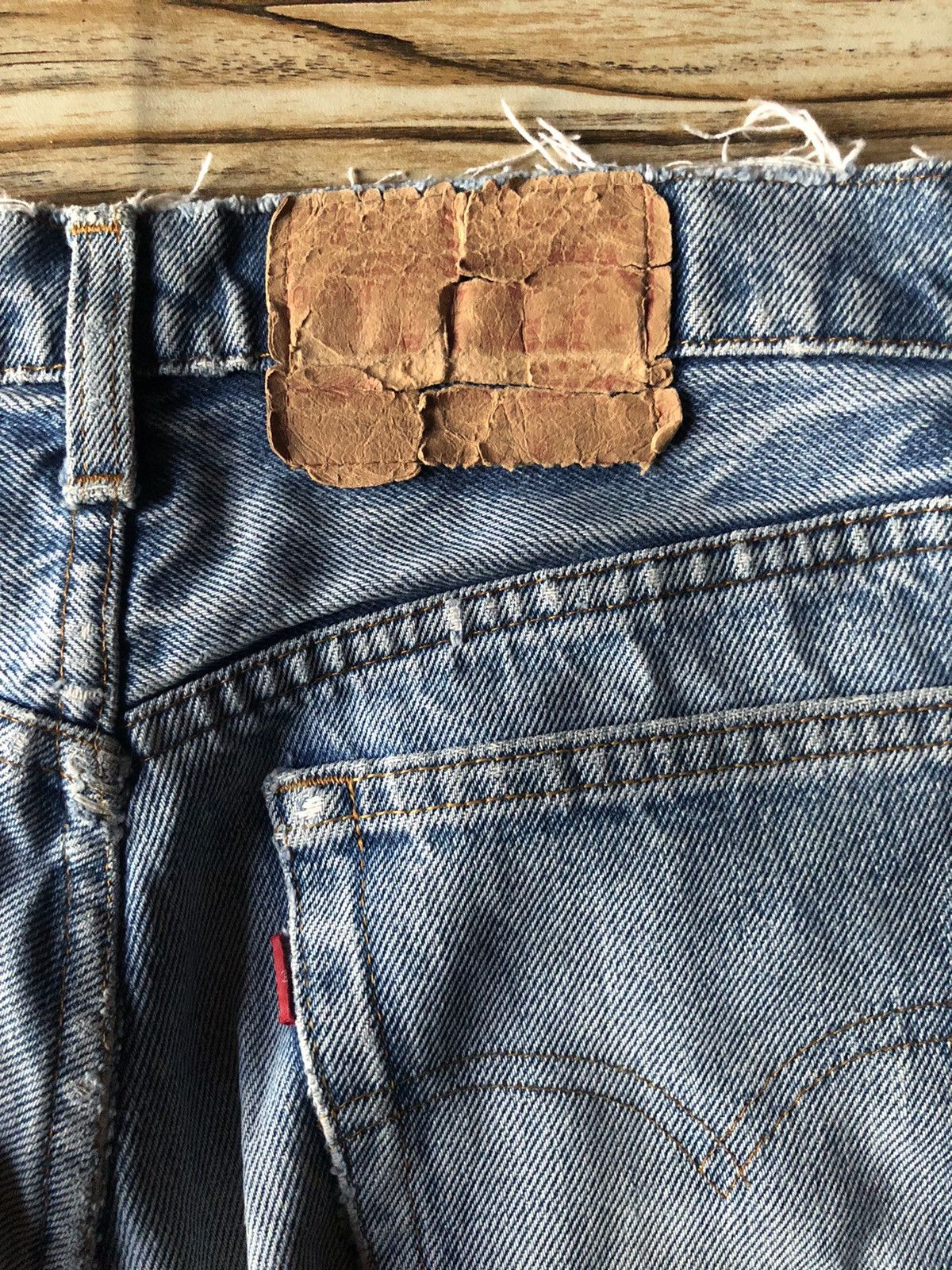 Levi's Vintage 80s Levis 505 USA Distressed Denim Size US 31 - 5 Thumbnail