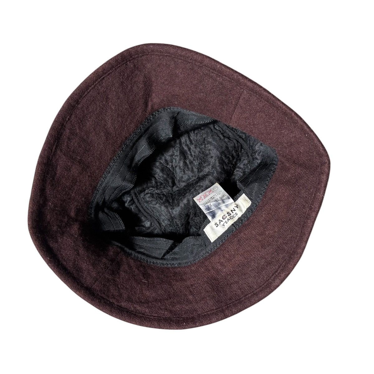 Y's Yohji Yamamoto Y’s Y’saccs Japanese Fur Bucket Hat Size ONE SIZE - 4 Thumbnail