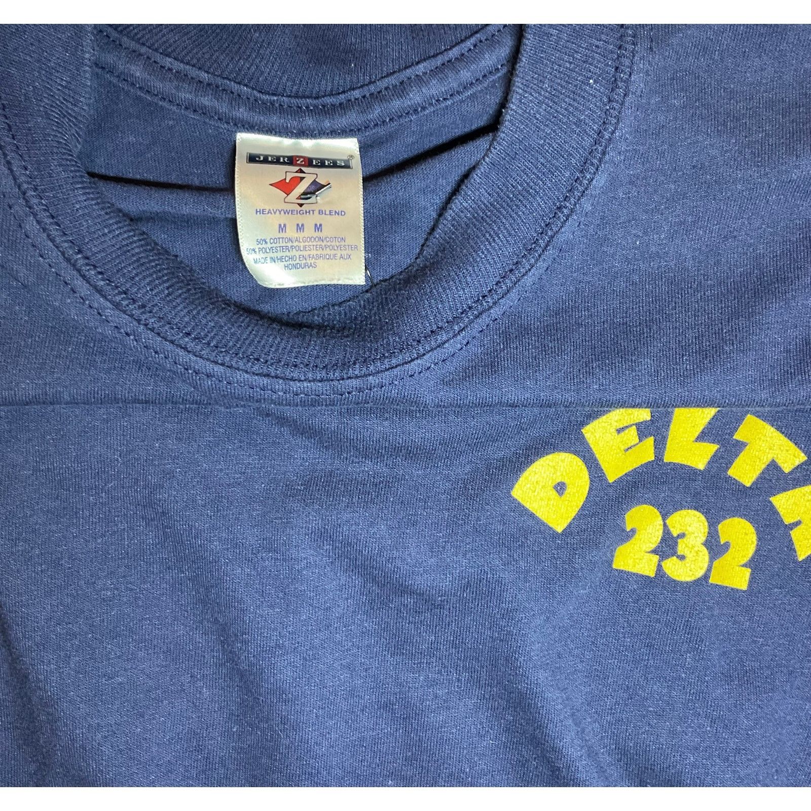 Jerzees 🌀 VINTAGE DELTA 232 “TAZ MEDICS” TEE - SIZE M Size US M / EU 48-50 / 2 - 3 Thumbnail