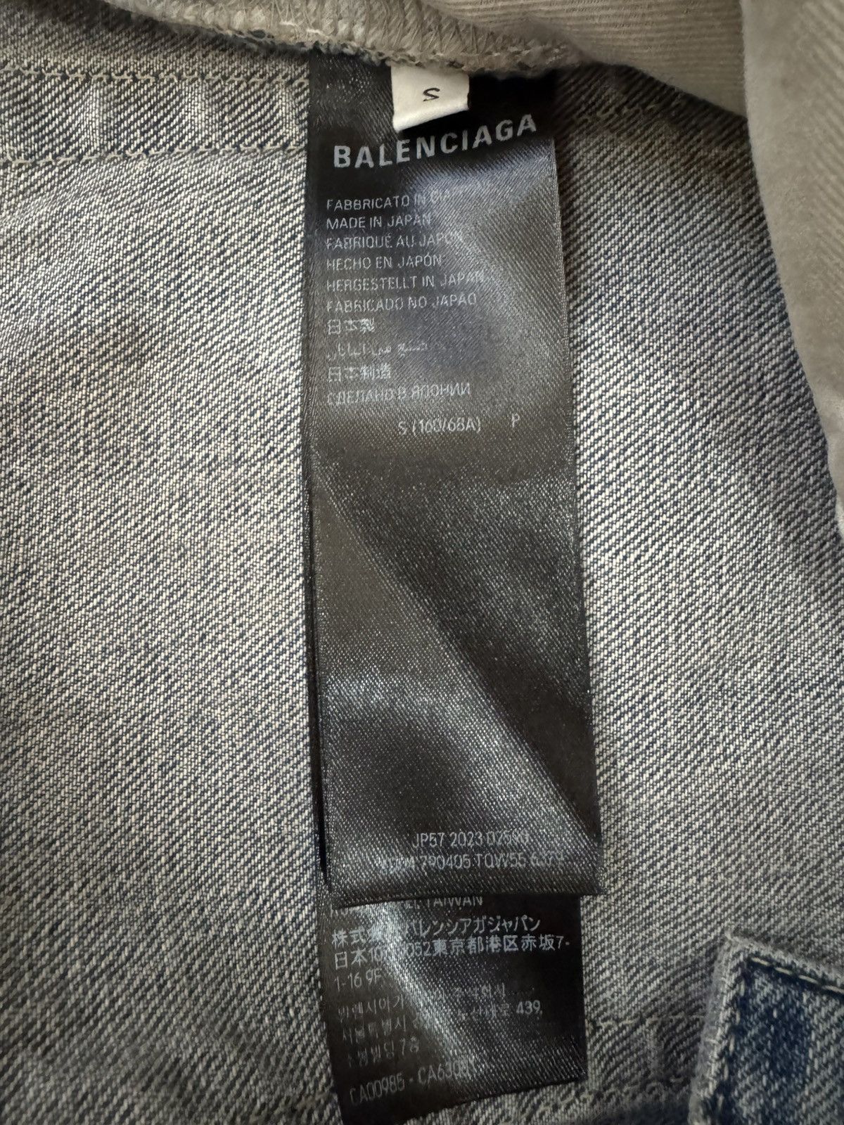 Balenciaga Balenciaga Flared Denim Jeans in Outback Blue BNWT S Size US 31 - 15 Thumbnail