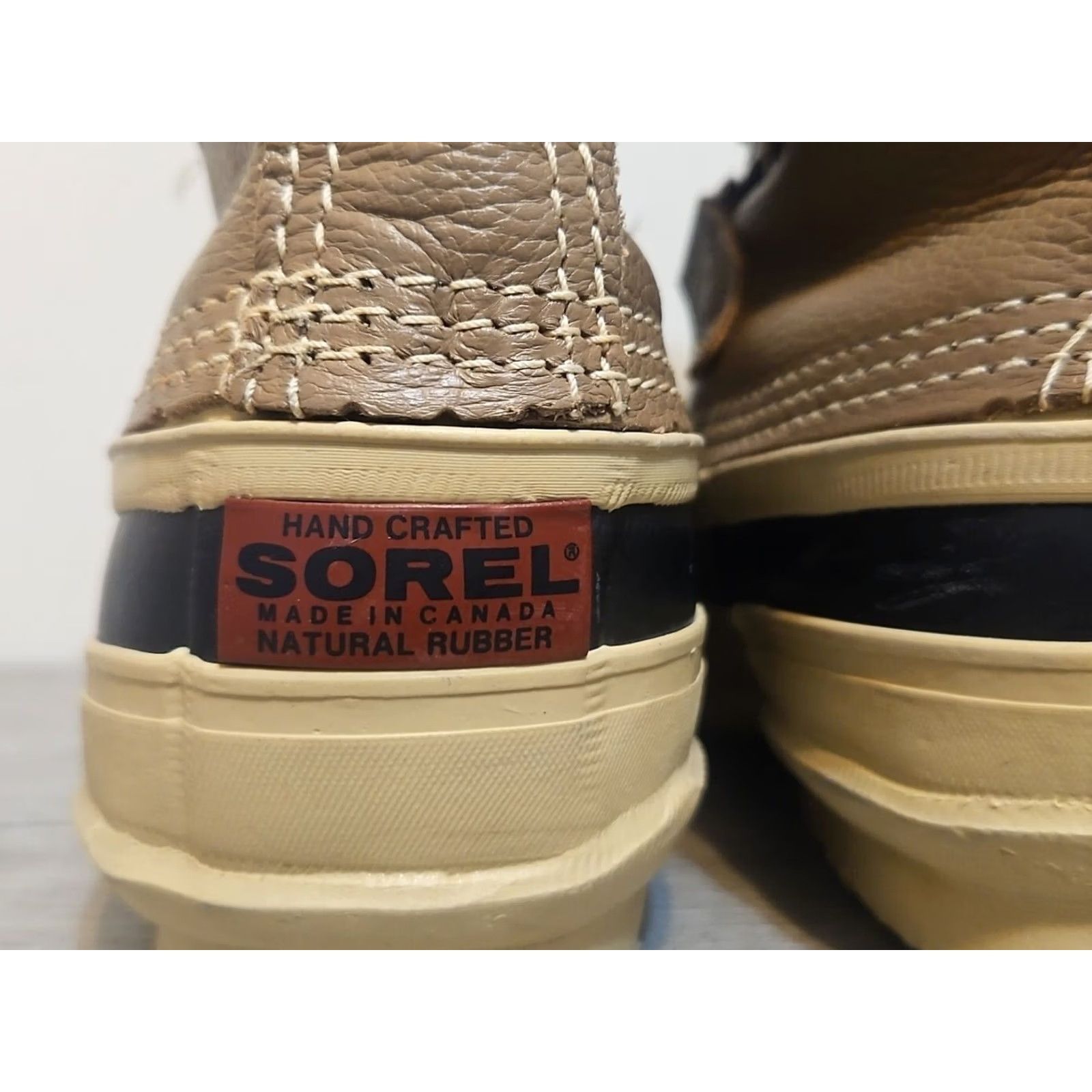 SOREL VINTAGE Sorel Caribou Boots Unisex Adults Shoes Snow Boot Winter Canada Brown Black Size 6 Womens Lace Up Insulated Waterproof Leather Rubber Size US 6 / IT 36 - 7 Thumbnail