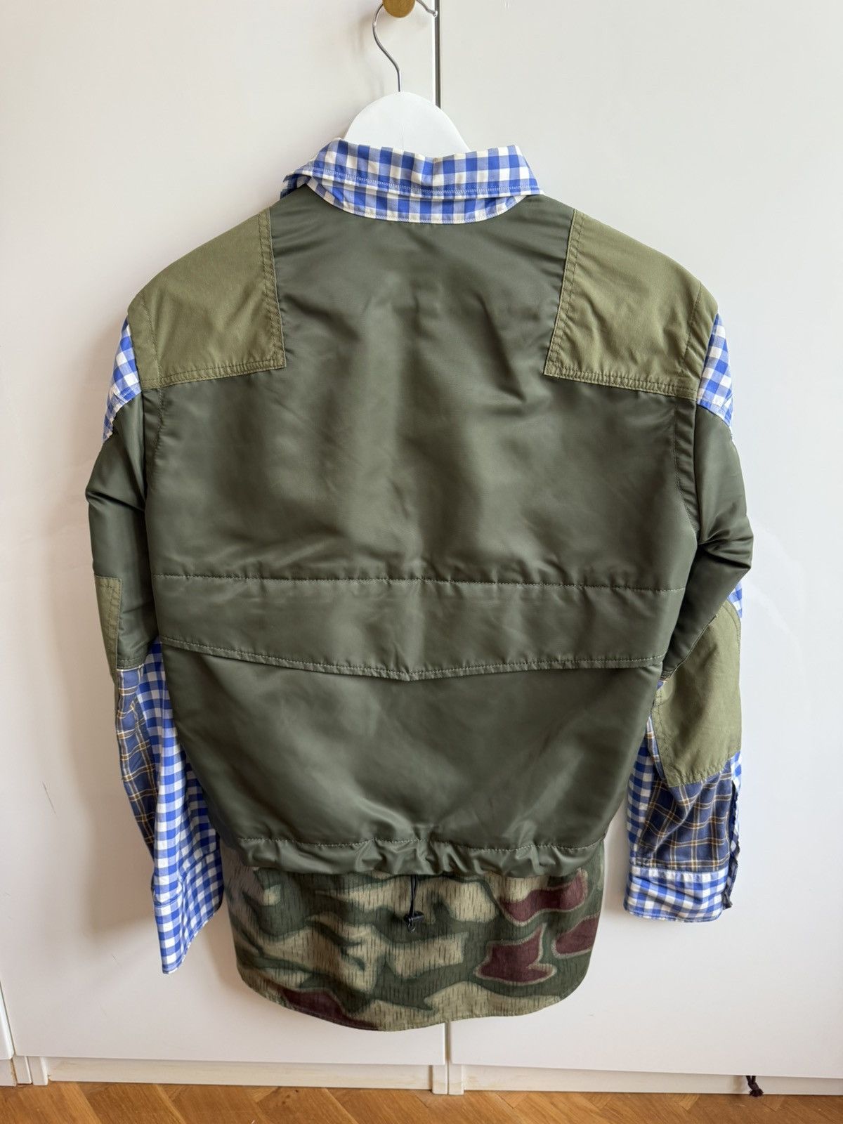 Junya Watanabe Junya Watanabe Comme des Garçons MAN Hybrid Patchwork Shirt Size S / US 4 / IT 40 - 2 Thumbnail