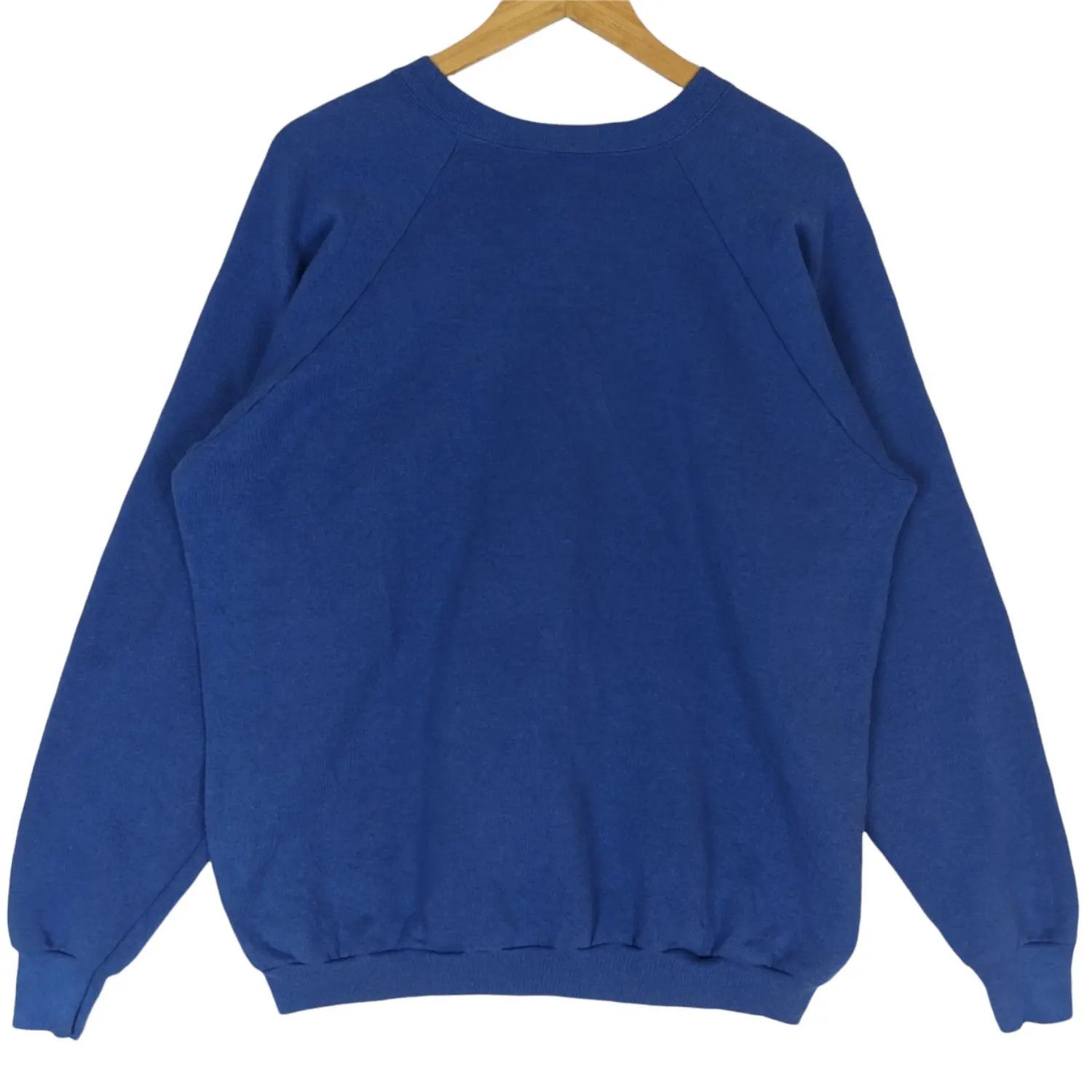 Fruit Of The Loom Vintage 90's Fruit Of The Loom FOTL Plain Jumper Sweatshirt Size US XL / EU 56 / 4 - 6 Thumbnail