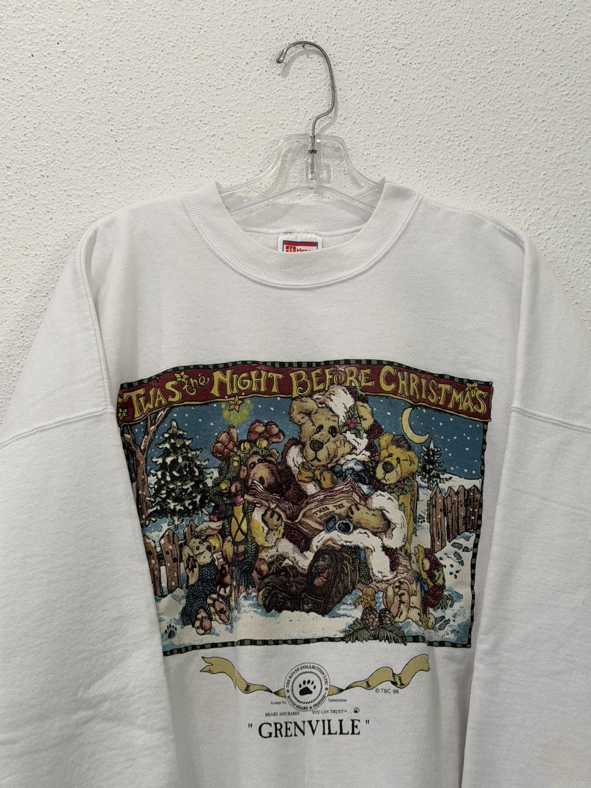 Hanes Vintage 1998 “Twas The Night Before Christmas” Crewneck XXL Size US XXL / EU 58 / 5 - 10 Thumbnail