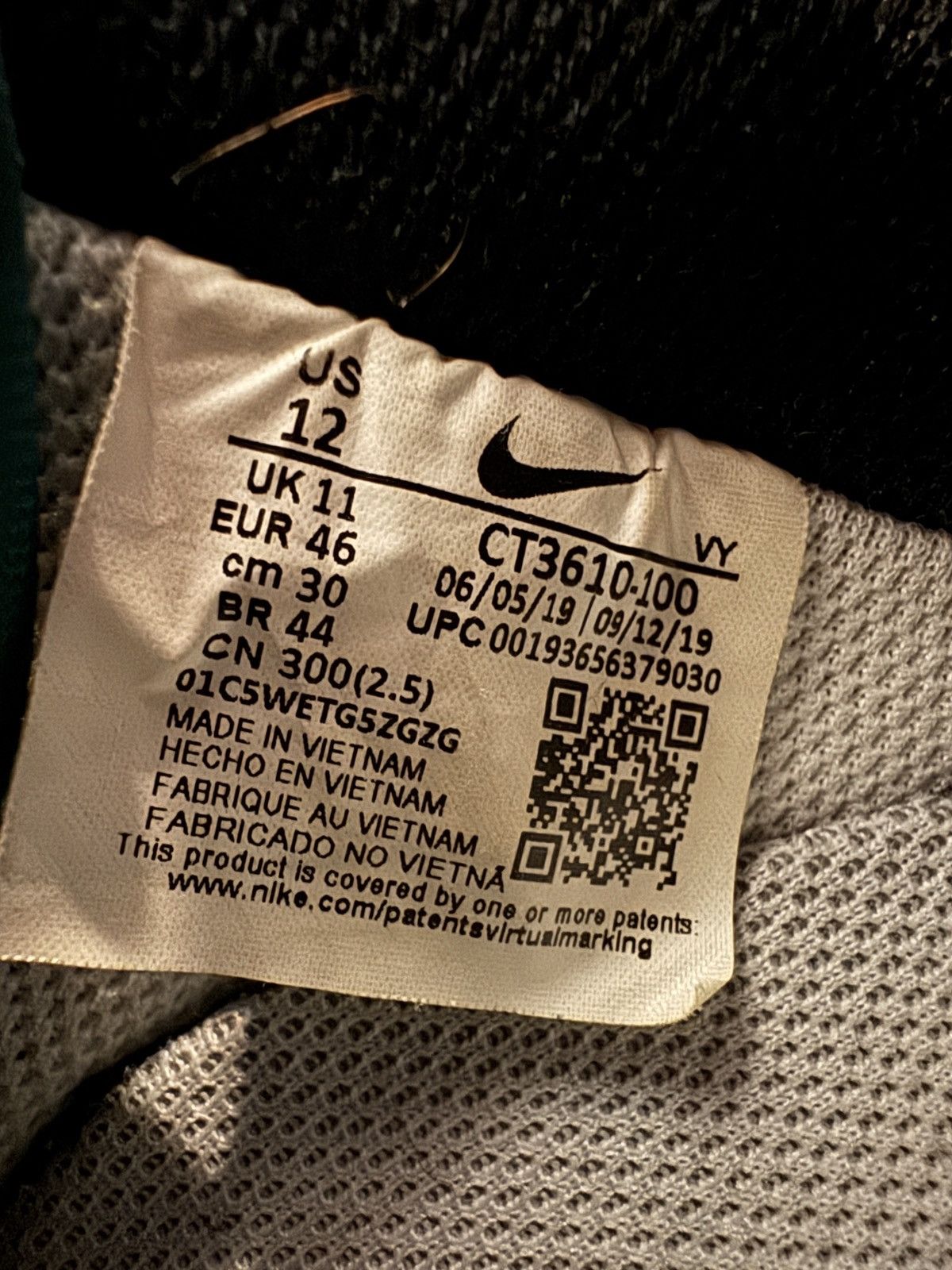 Nike Nike NYC Air Force Ones Size US 12 / EU 45 - 7 Thumbnail