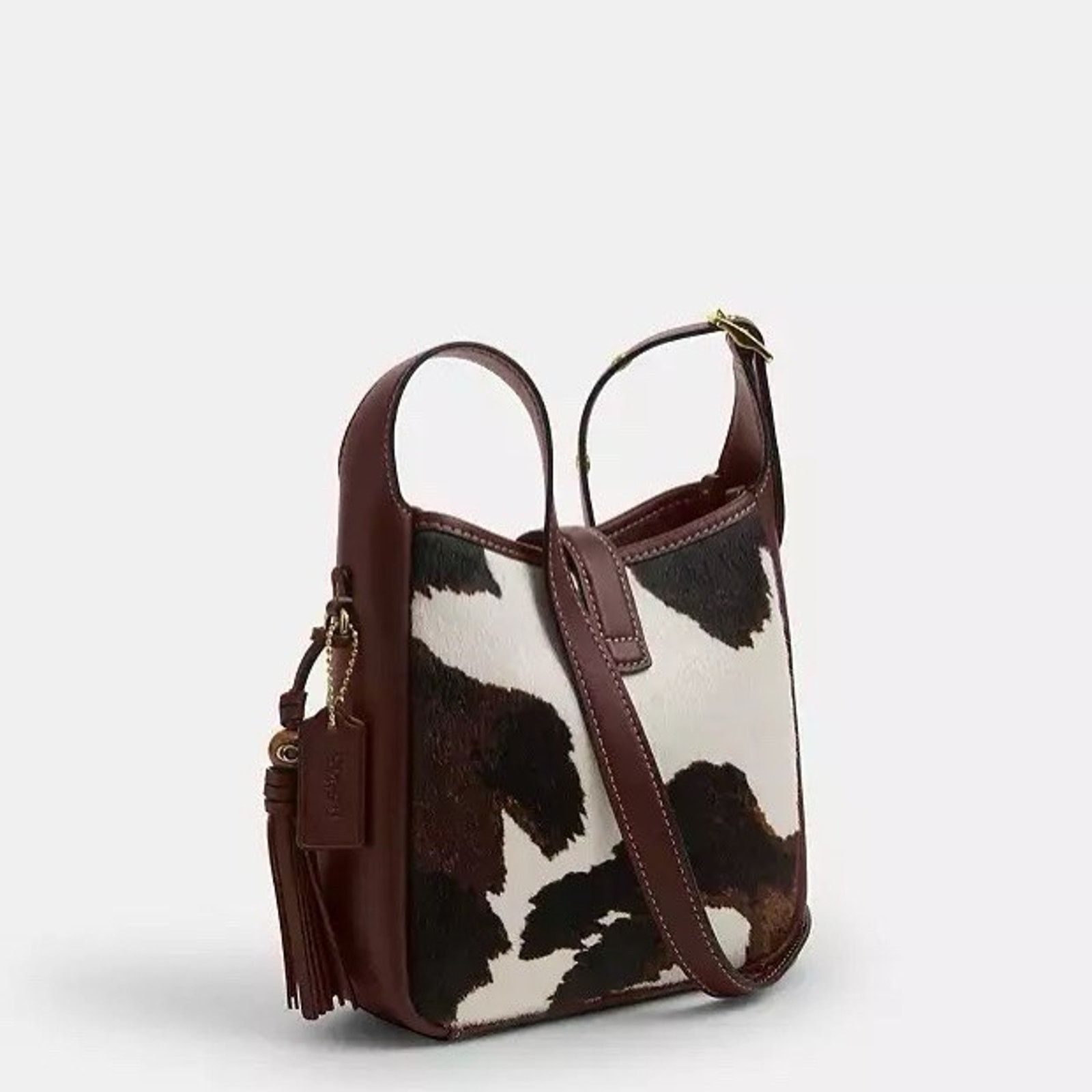 Coach NWT Coach Hadley Mini Crossbody Bag Cow And Tassel CCE14 Size ONE SIZE - 10 Thumbnail