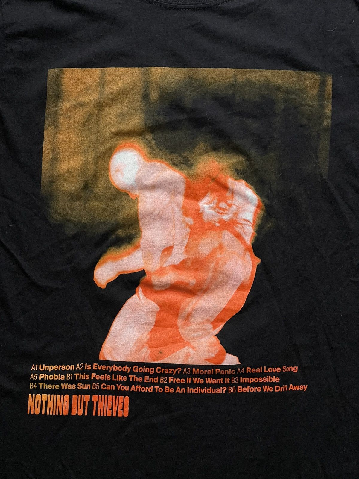 Nothing But Thieves Moral Panic Album t-shirt tee