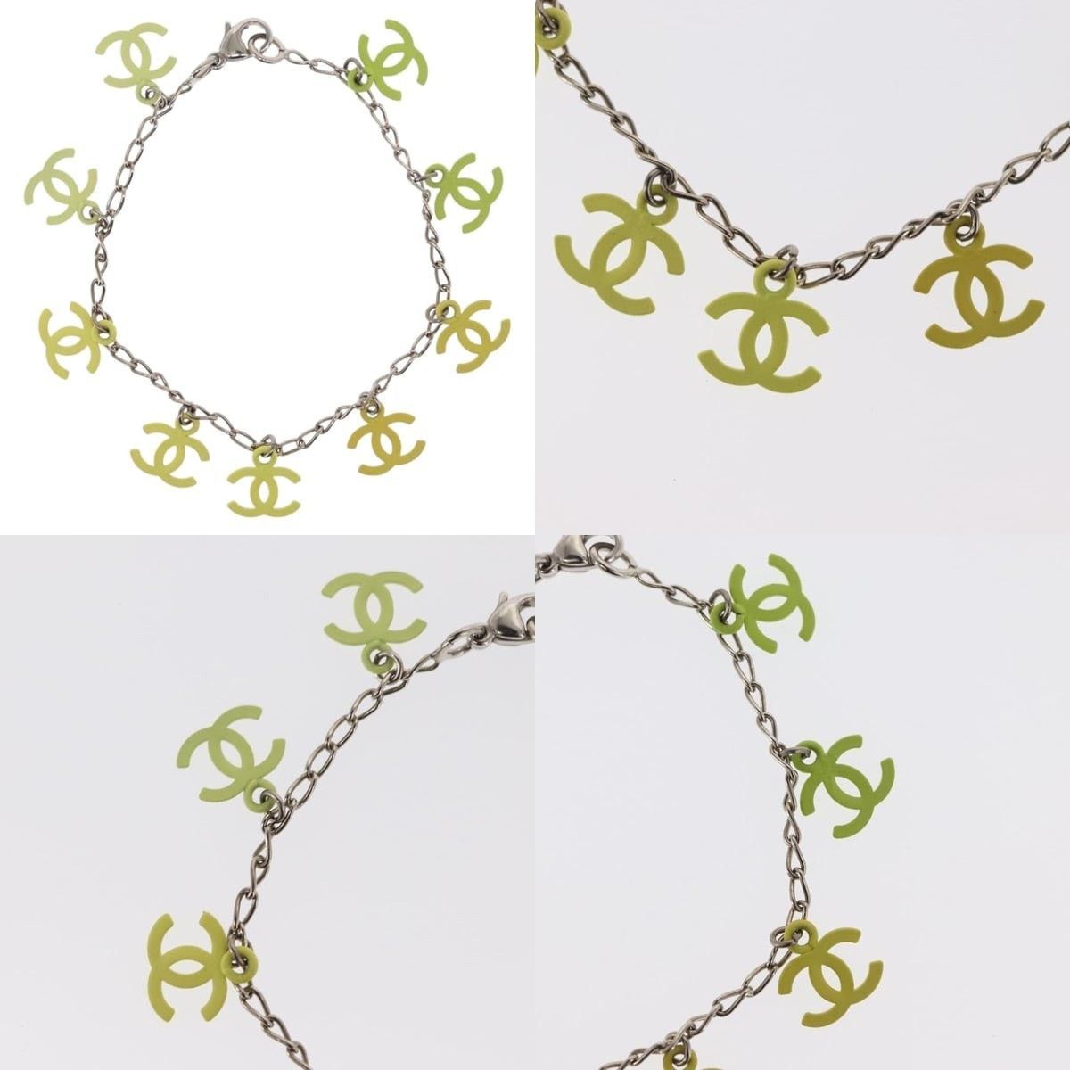 Chanel Chanel Gradation Bracelet Metal Yellow CC Size ONE SIZE - 4 Thumbnail