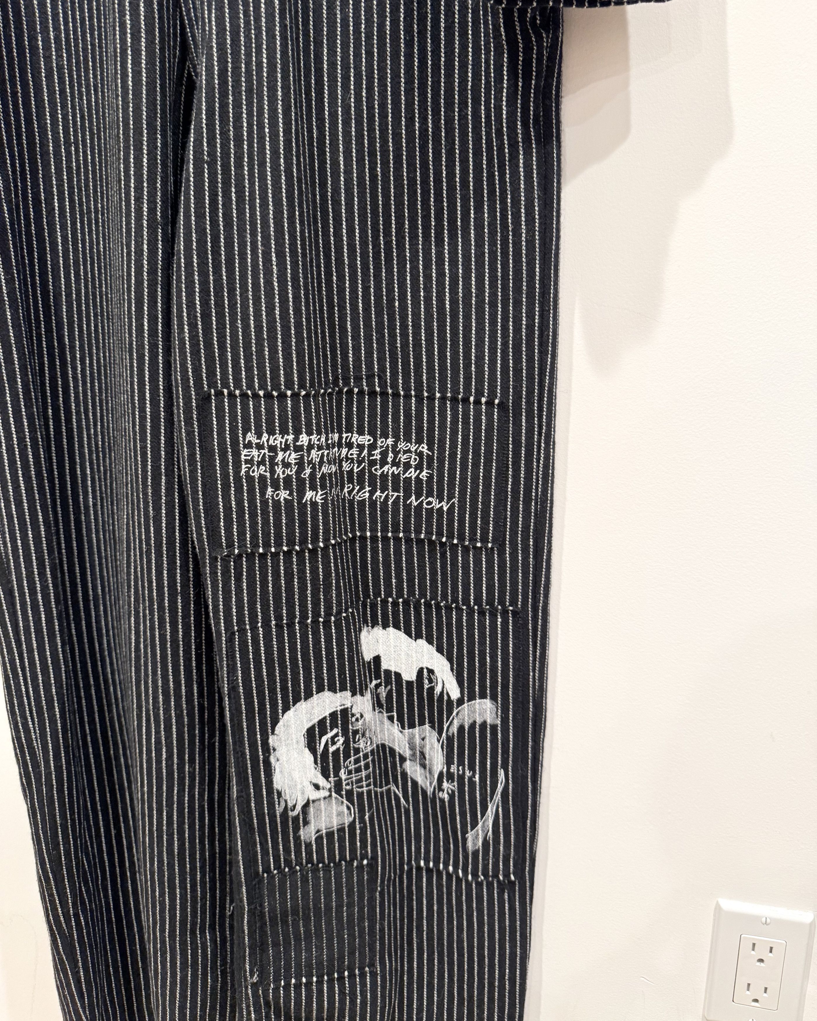 Enfants Riches Deprimes Enfants Riches Deprimes Ss20 Wool Jumpsuit Jacket Pants Size US L / EU 52-54 / 3 - 3 Thumbnail